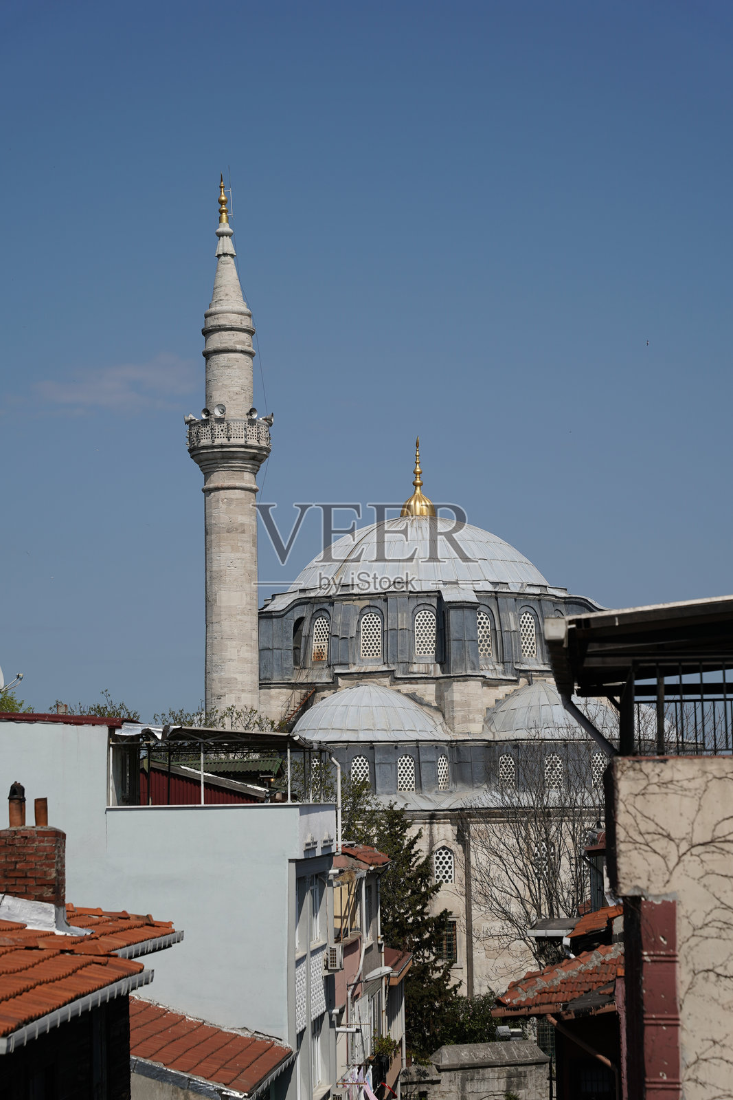 伊斯坦布尔的切拉帕萨清真寺照片摄影图片