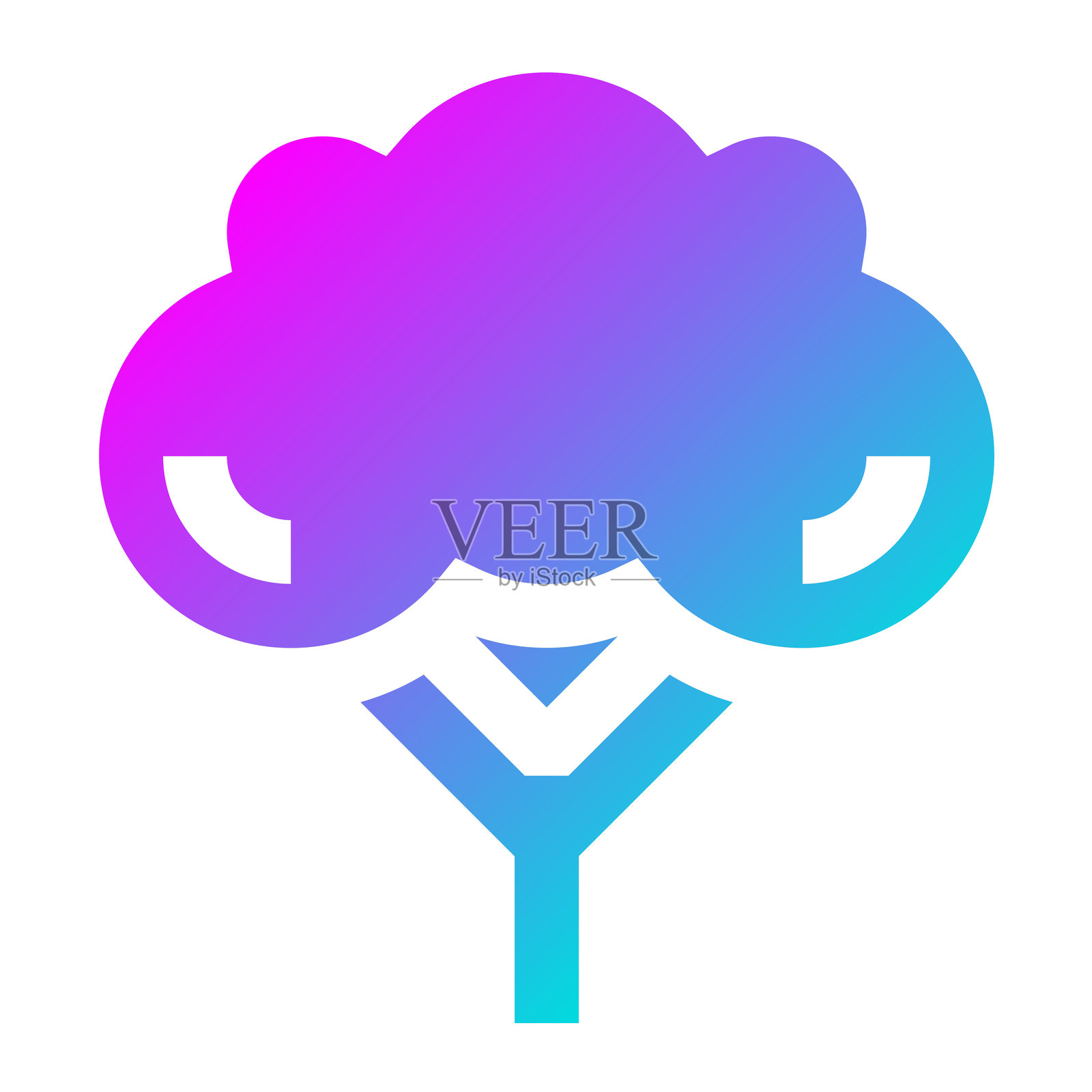 西兰花矢量图标设计插图插画图片素材