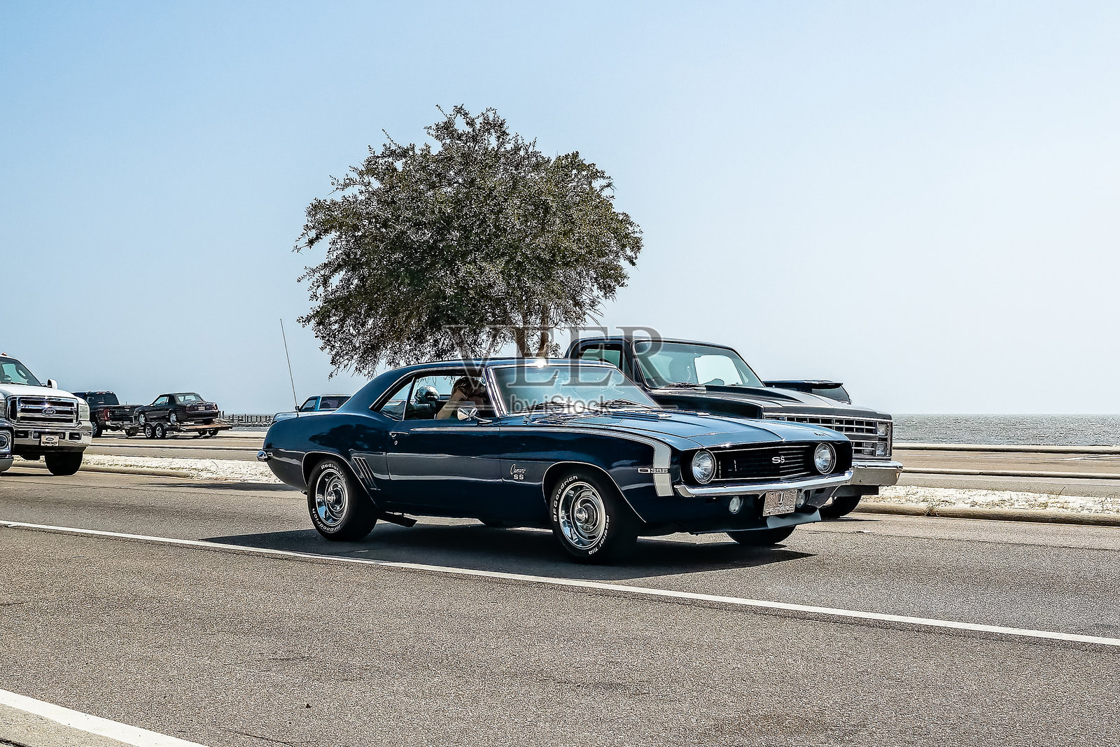 1969年雪佛兰卡马罗SS硬顶轿跑车照片摄影图片