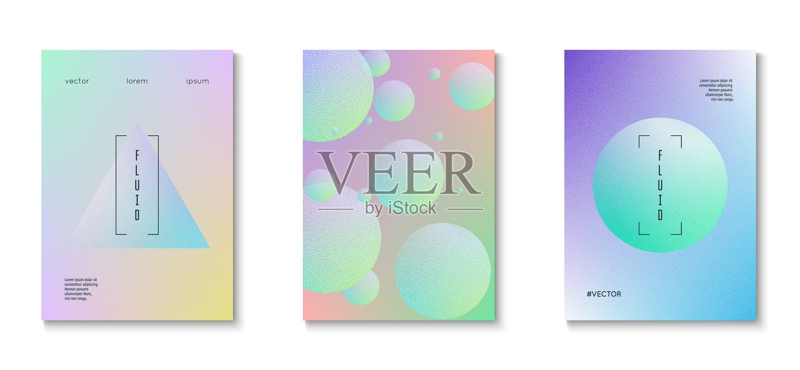 3D背景。噪音三角海报。多重空间模板。粉色纹理抽象集。极简设计。孟菲斯海报。嬉皮元素。蓝色3D背景。插画图片素材