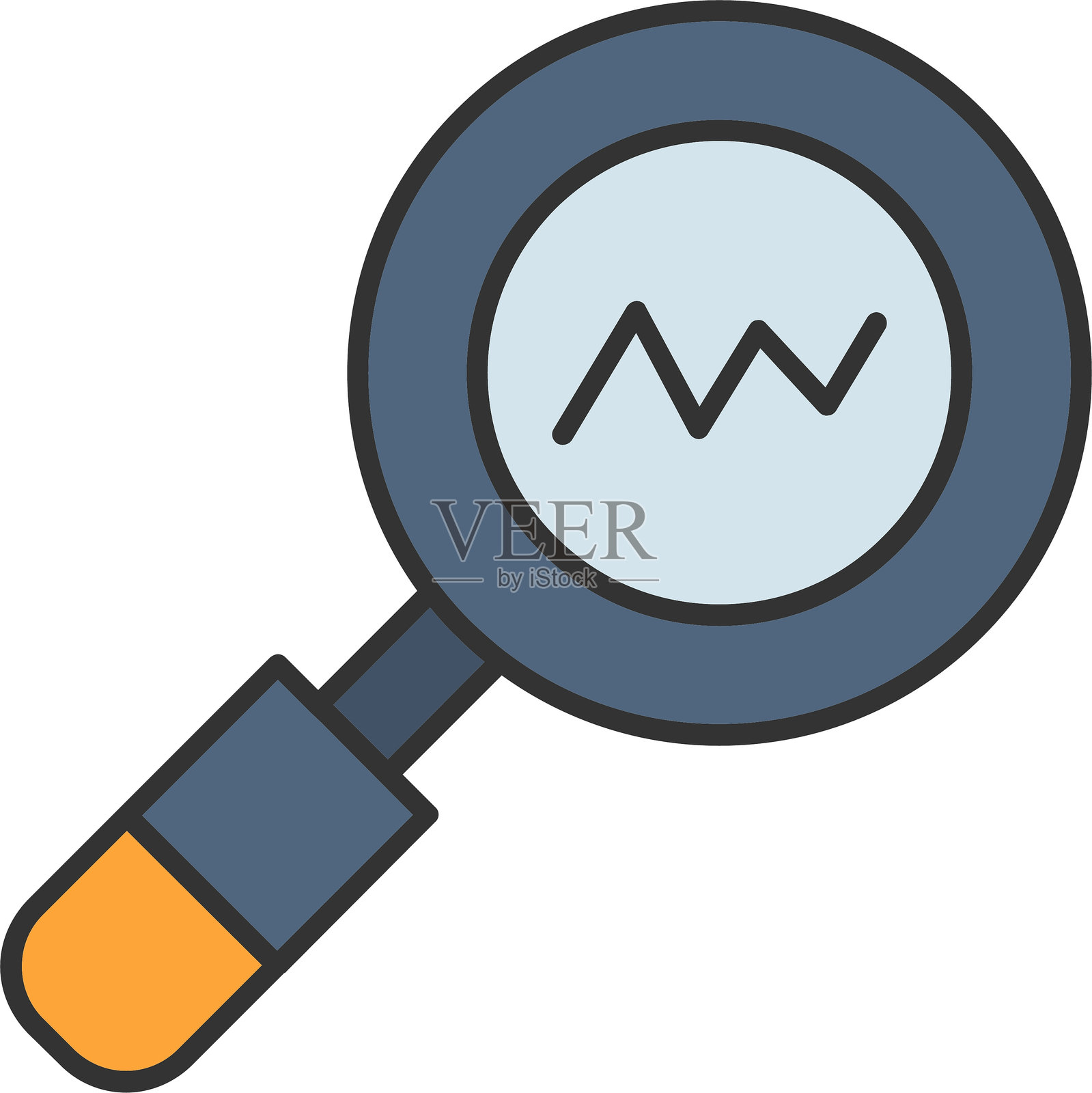 分析图标插画图片素材