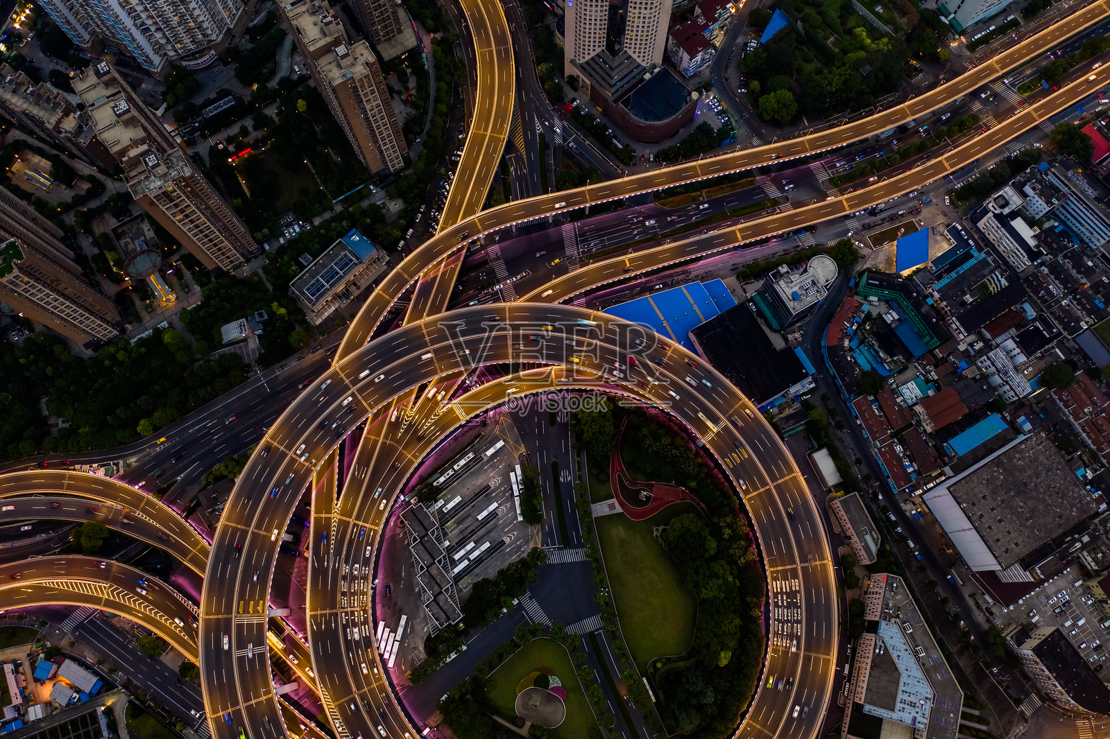 南浦大桥、黄浦江的航拍照片，上海，中国，亚洲。照片摄影图片