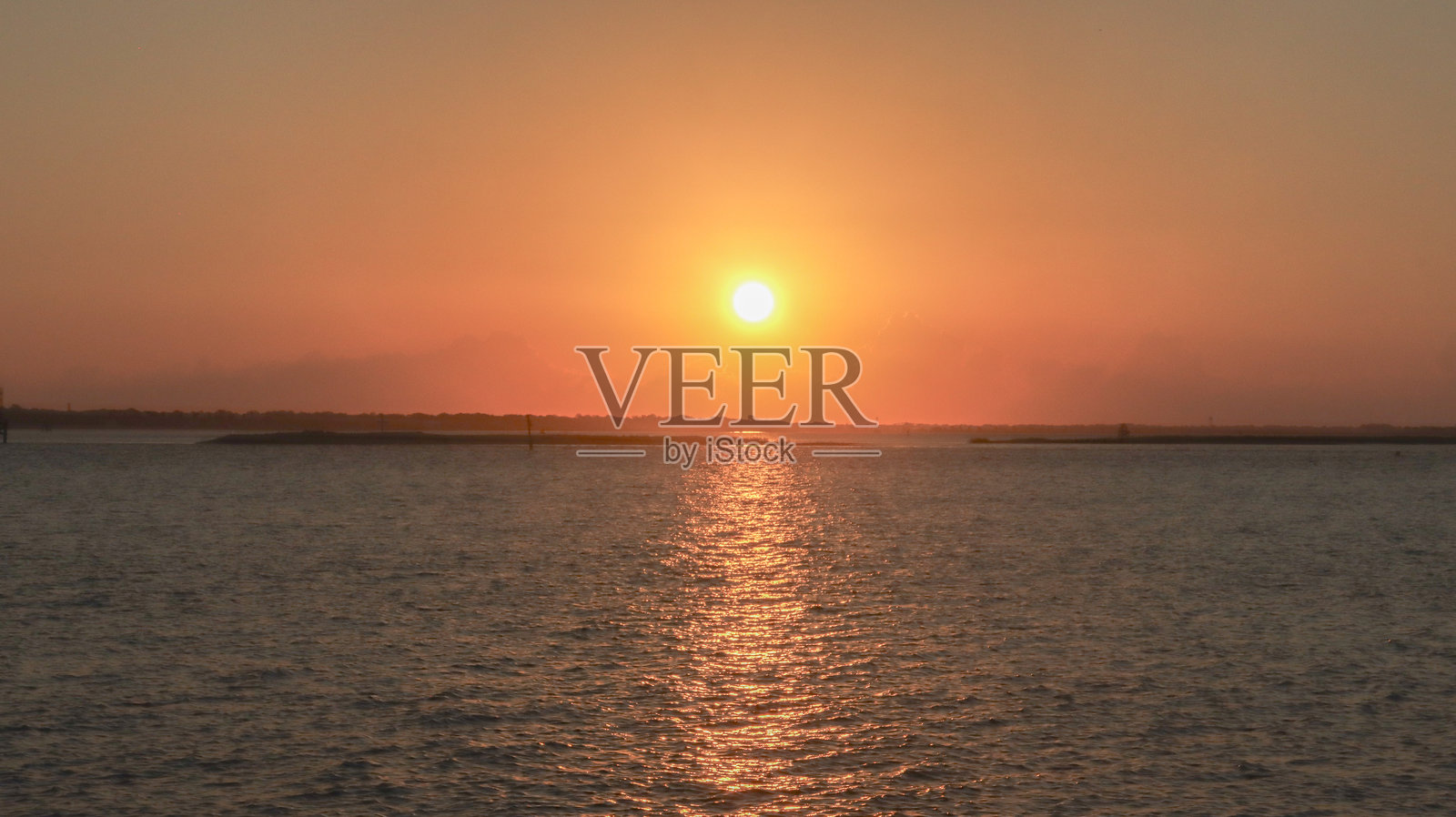 一个明亮的查尔斯顿早晨照片摄影图片