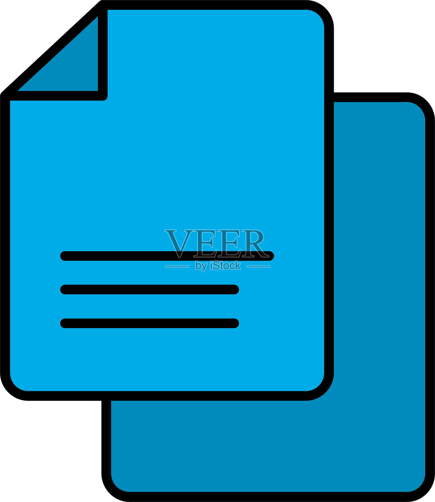 复制线条填充图标设计照片摄影图片