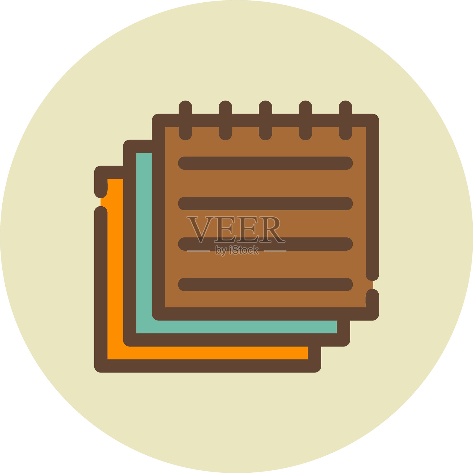 便签图标插画图片素材