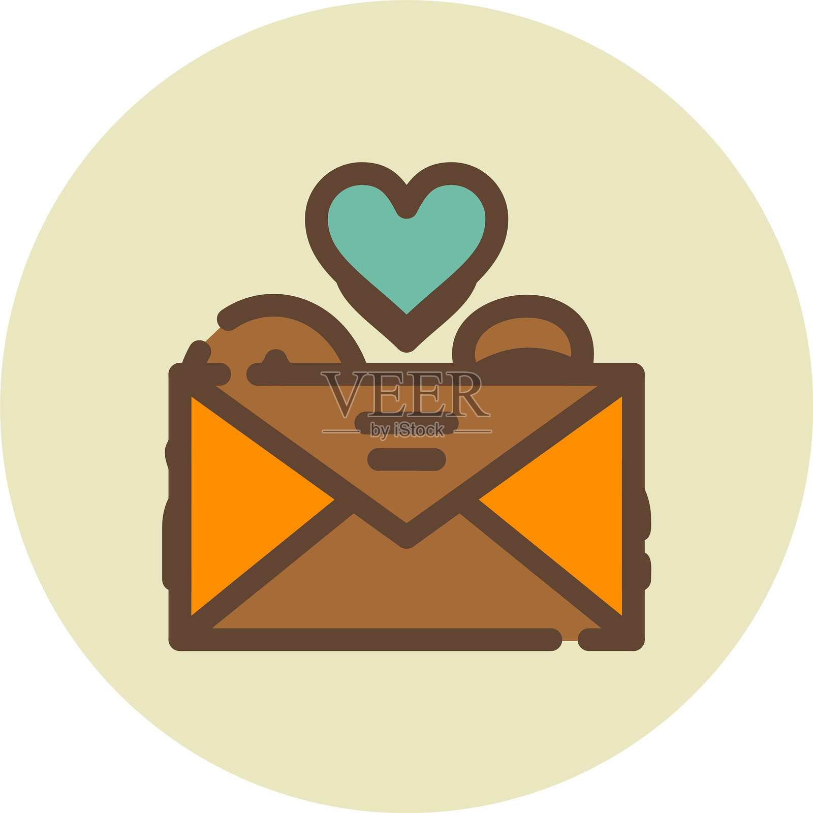 字母图标插画图片素材