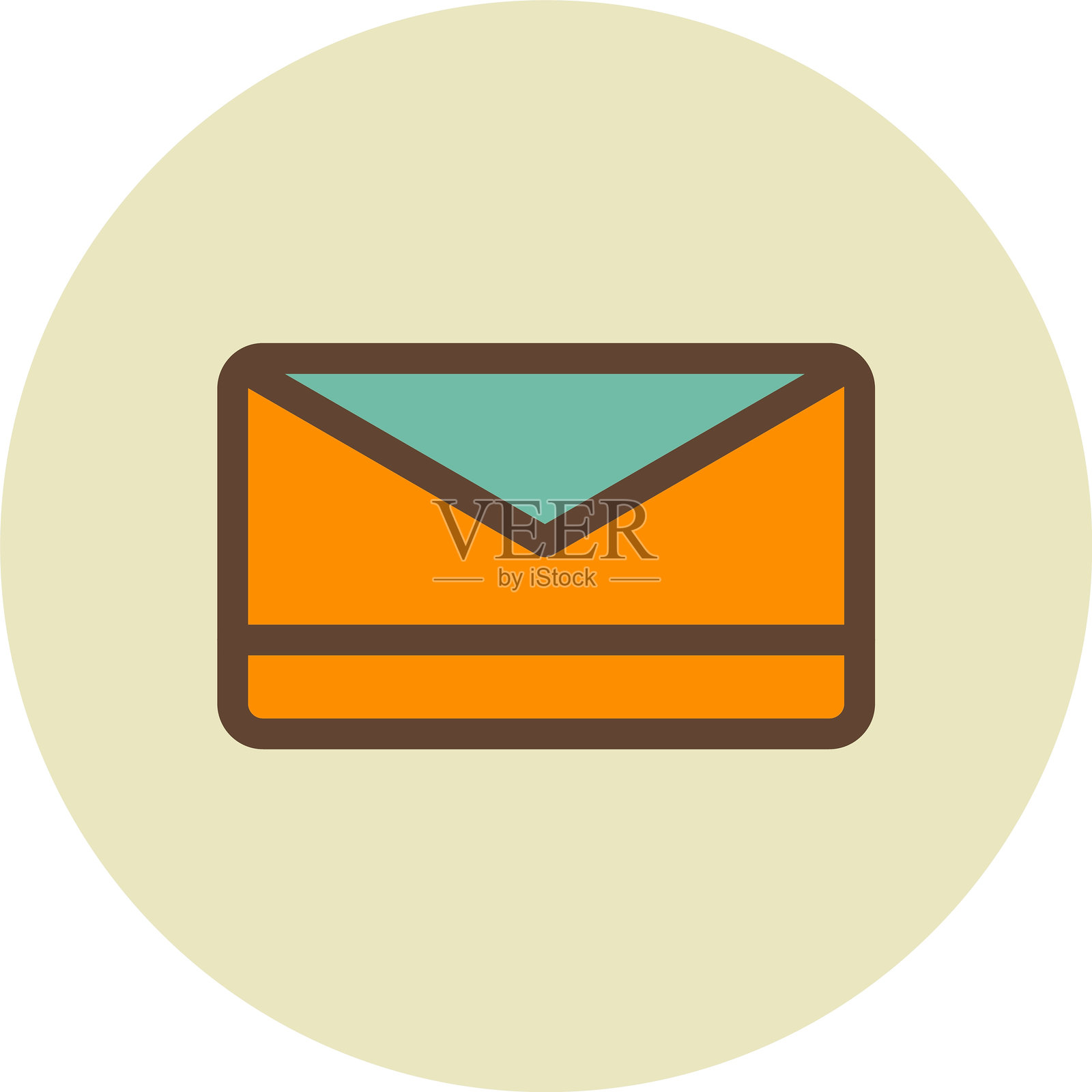 信封图标插画图片素材