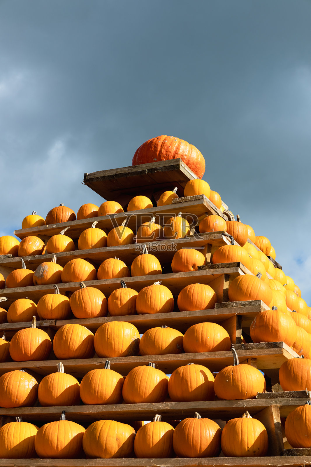 南瓜金字塔照片摄影图片