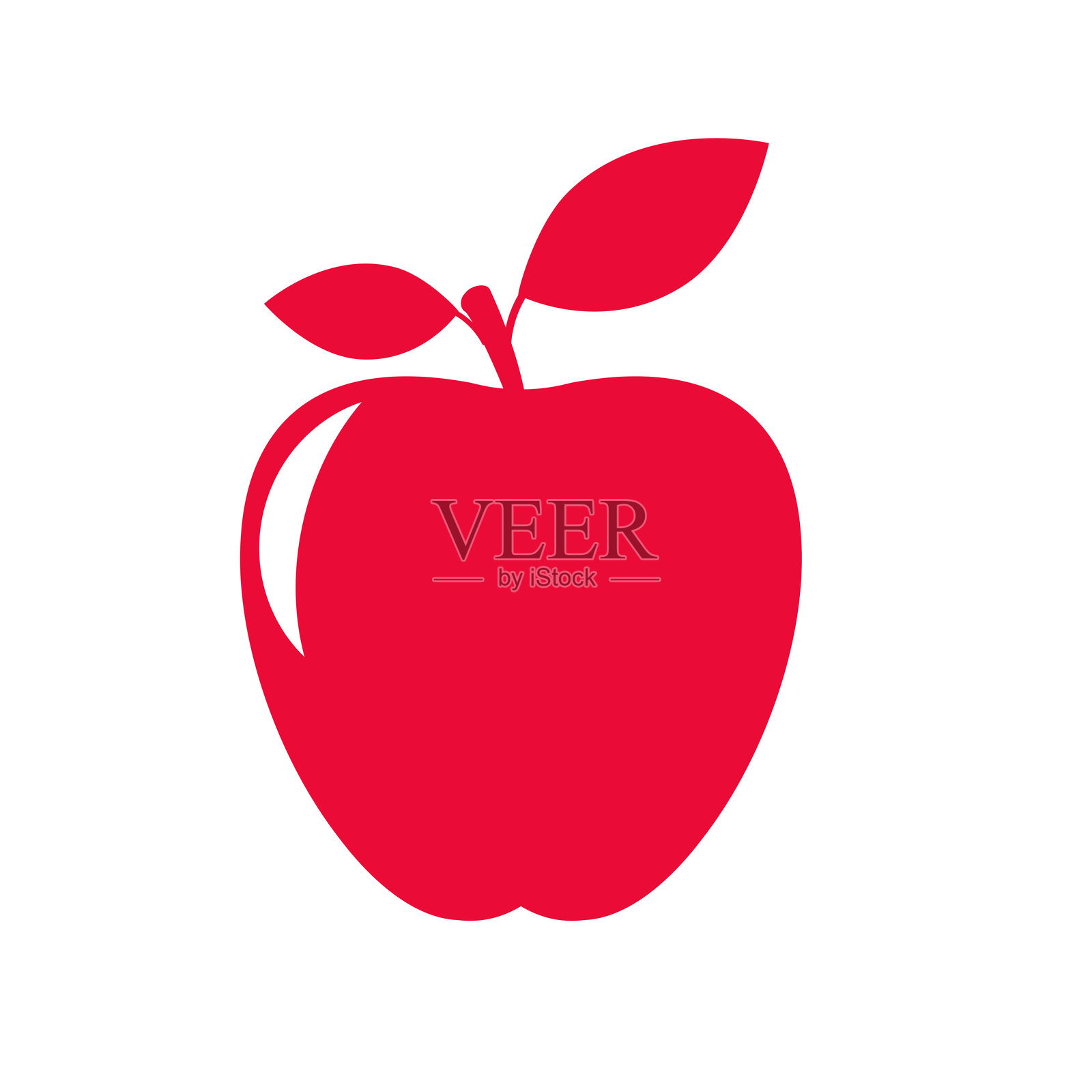 苹果插画插画图片素材