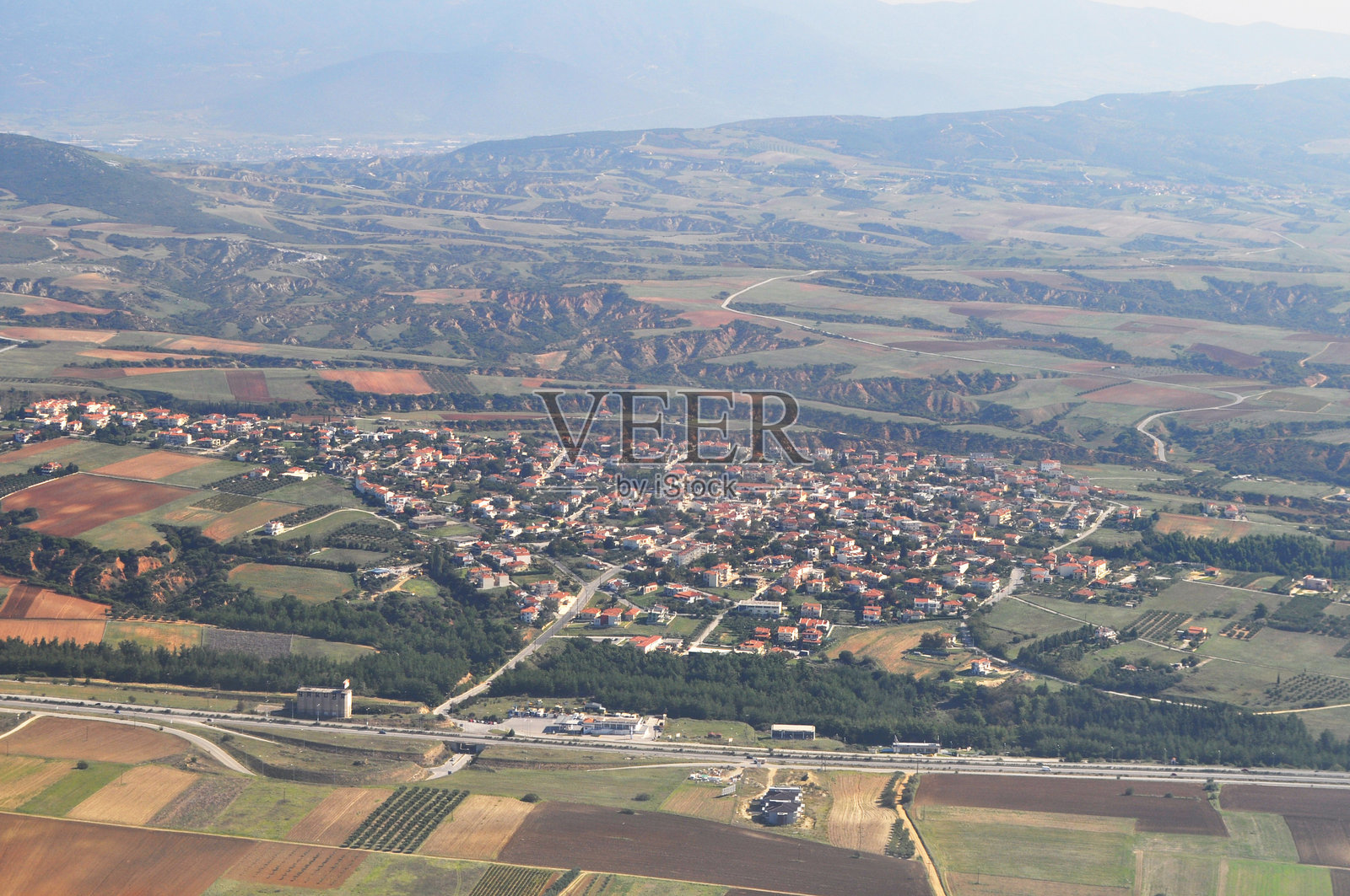 飞机窗外的景色照片摄影图片