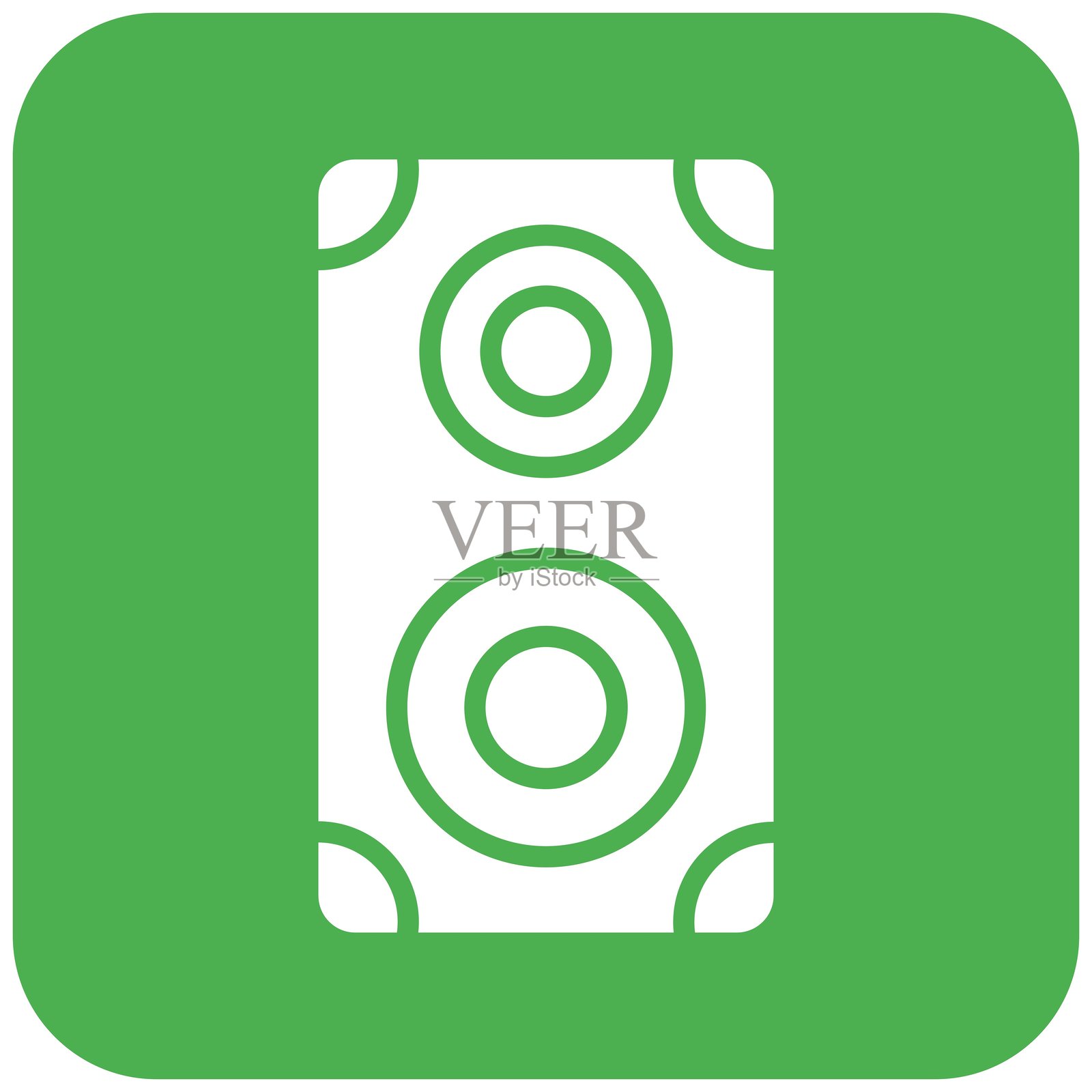 扬声器矢量图标设计插图插画图片素材