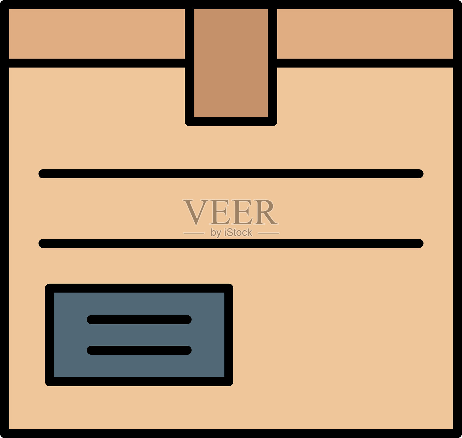 包裹图标插画图片素材