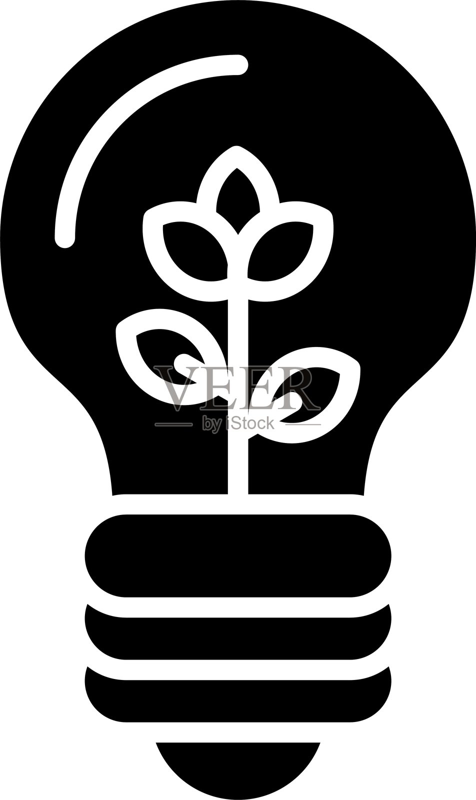 绿色能源图标插画图片素材