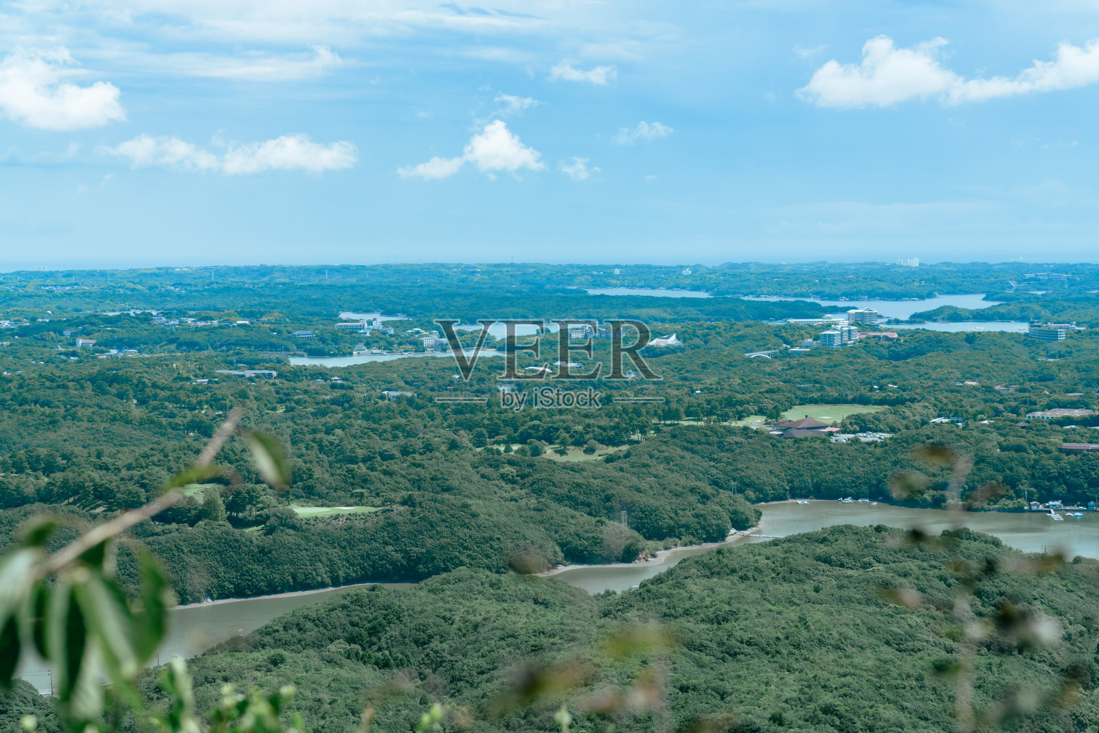 从柏岛观景台俯瞰壮观景色照片摄影图片