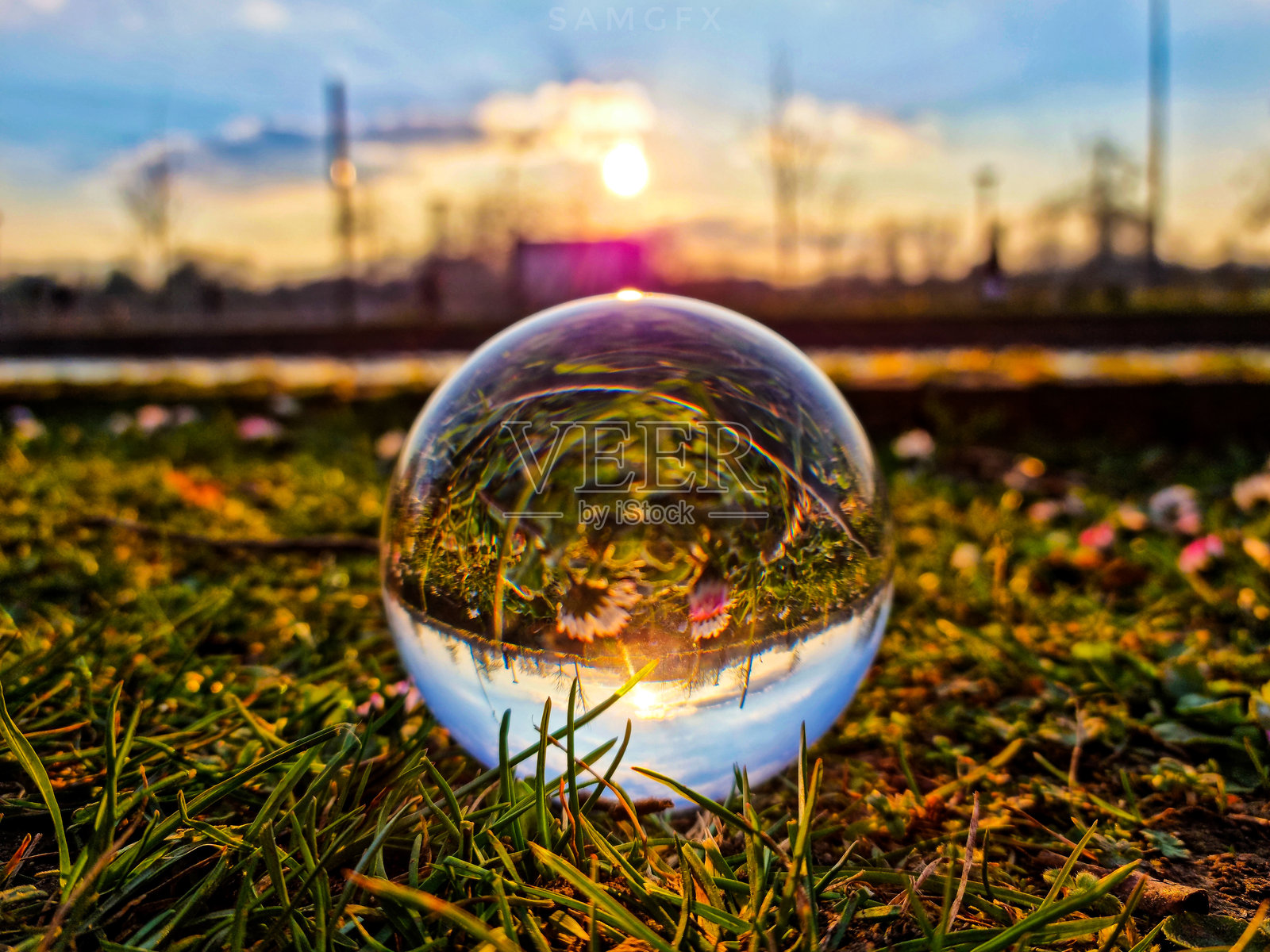 水晶球照片摄影图片