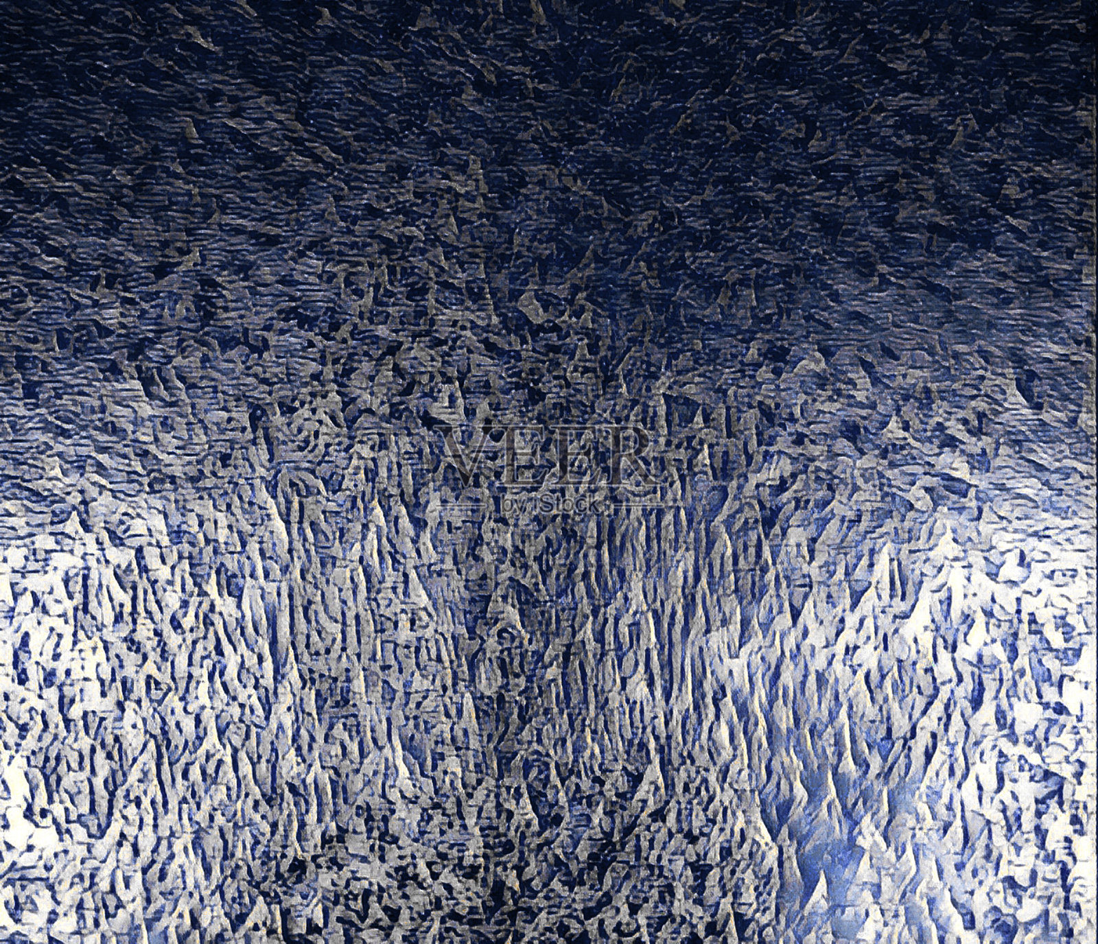 抽象纹理冰雪覆盖的蓝黑白山脉背景照片摄影图片