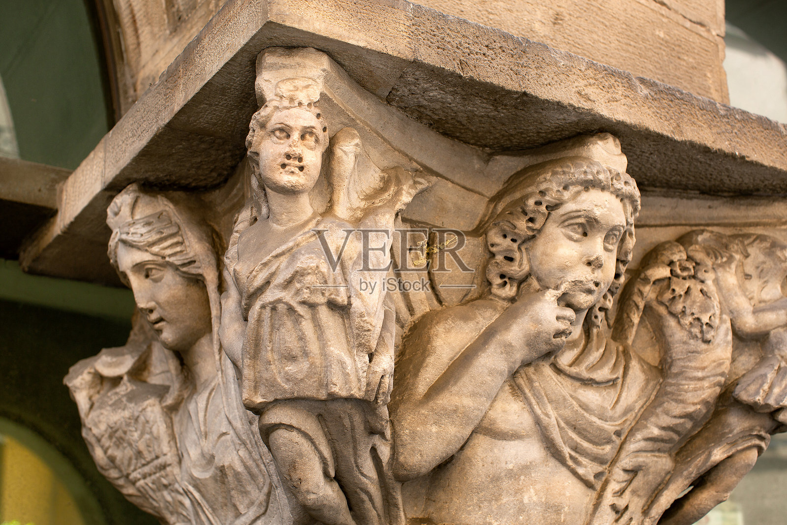 圣马可大教堂的建筑细节照片摄影图片