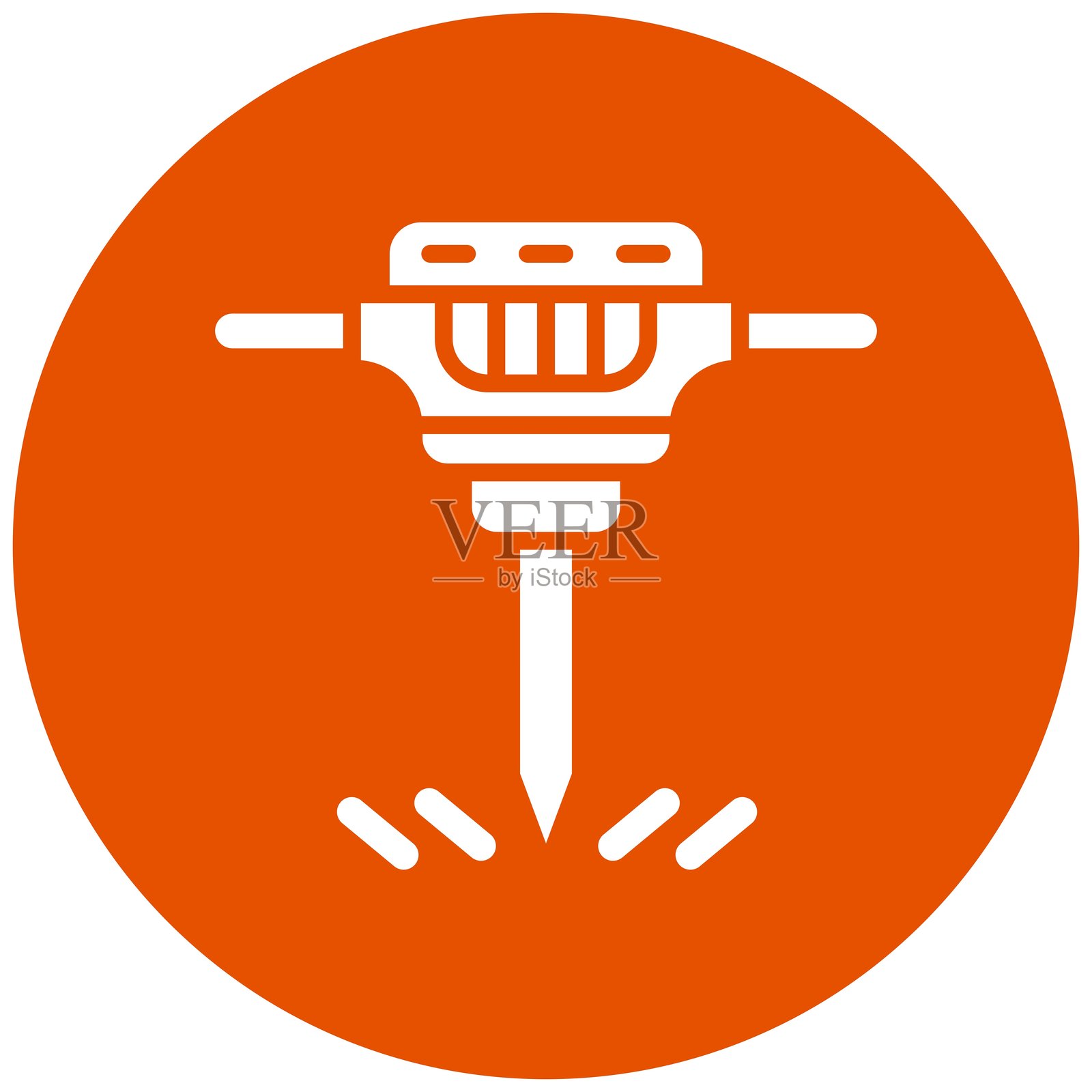 钻孔矢量图标设计插图插画图片素材