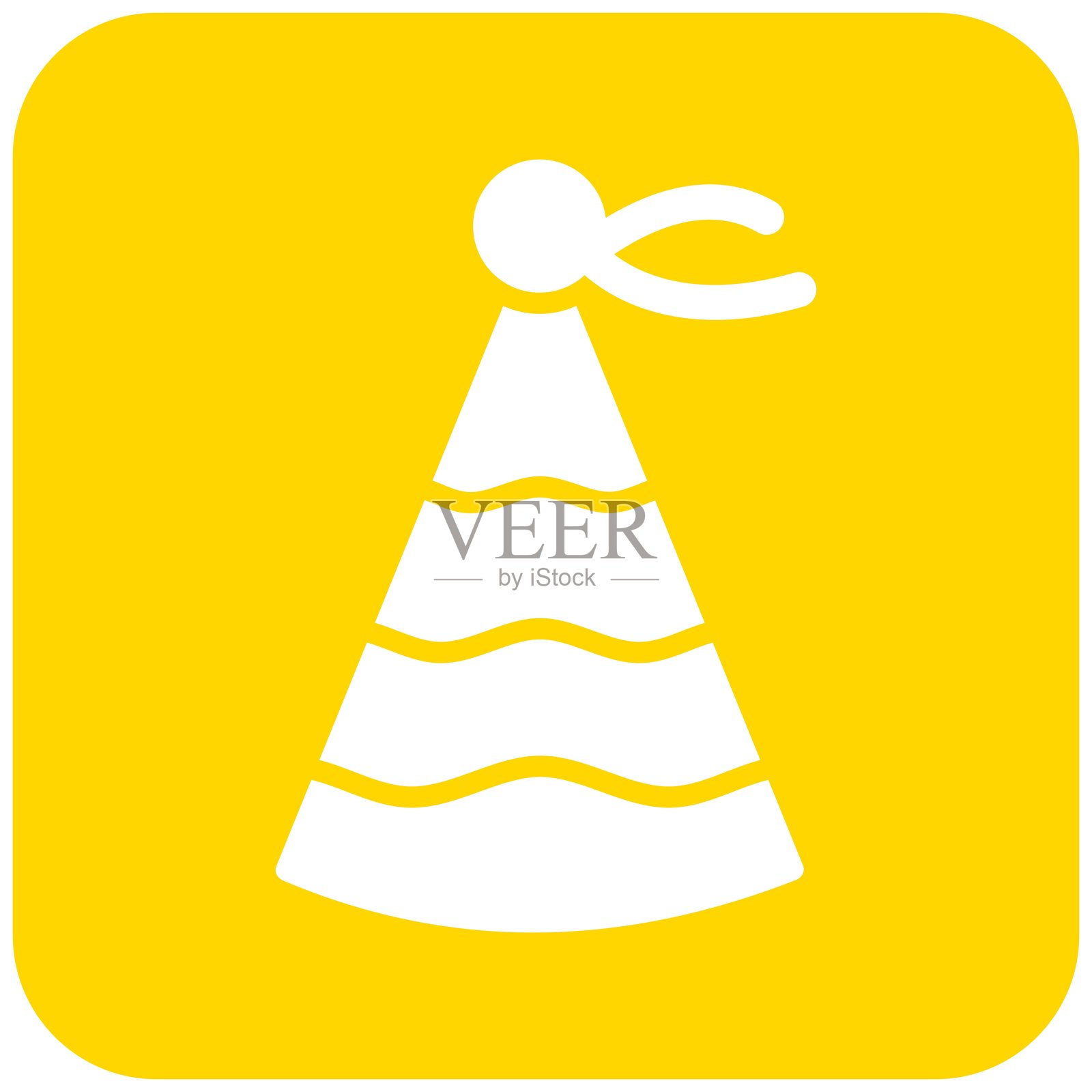 派对帽矢量图标设计插图插画图片素材