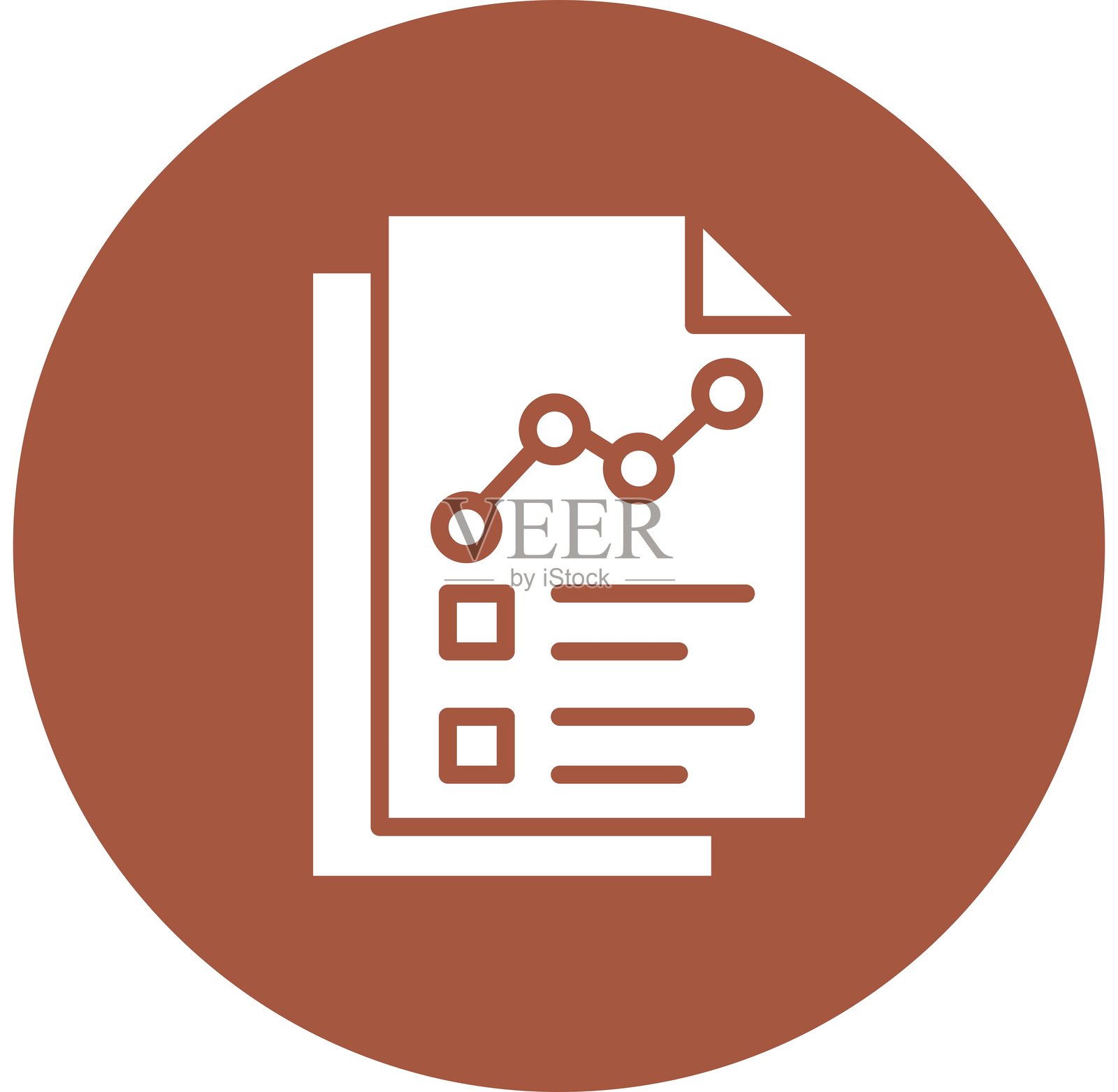 报告矢量图标设计插图插画图片素材