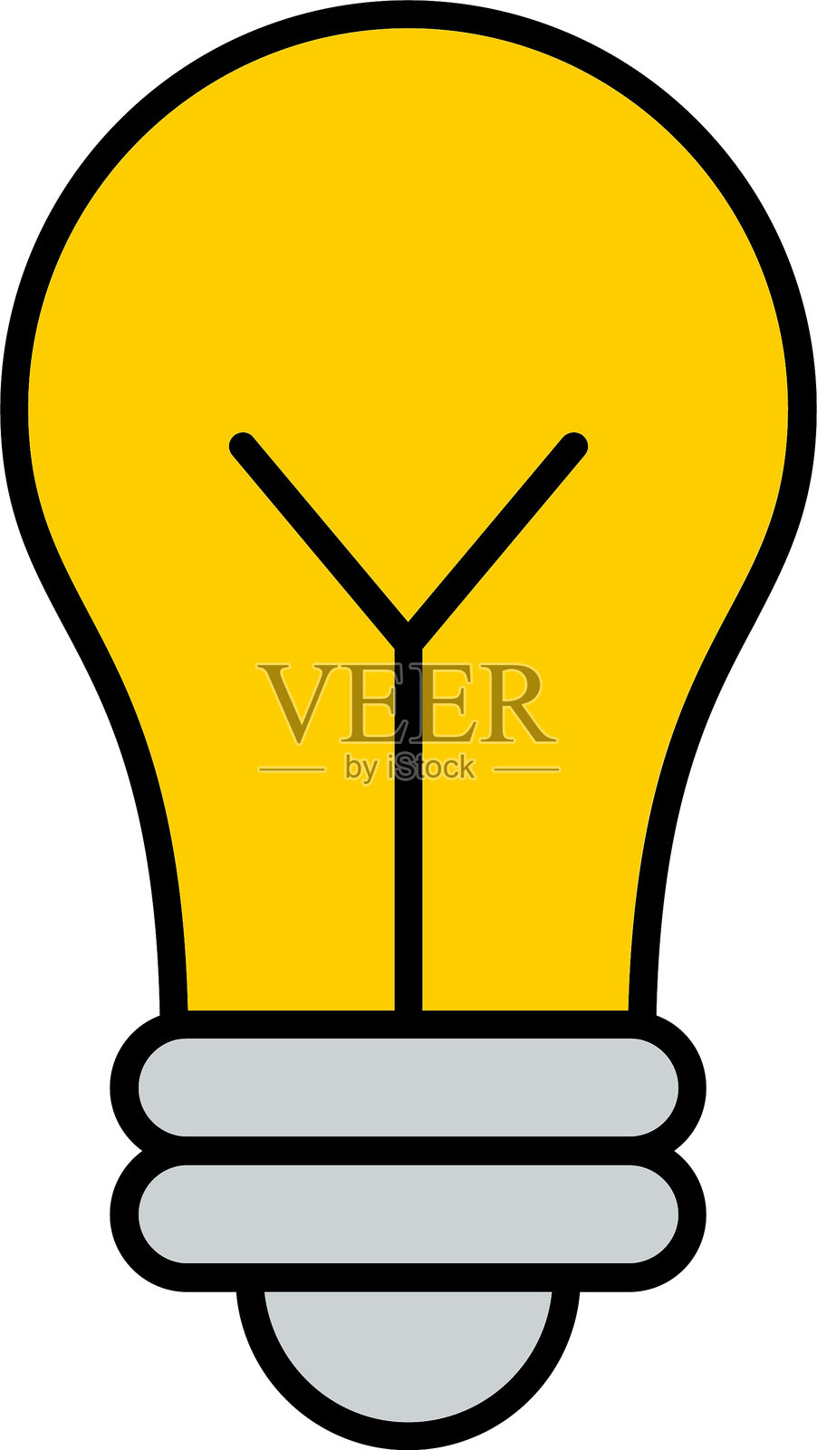 创意线条填充图标设计插画图片素材