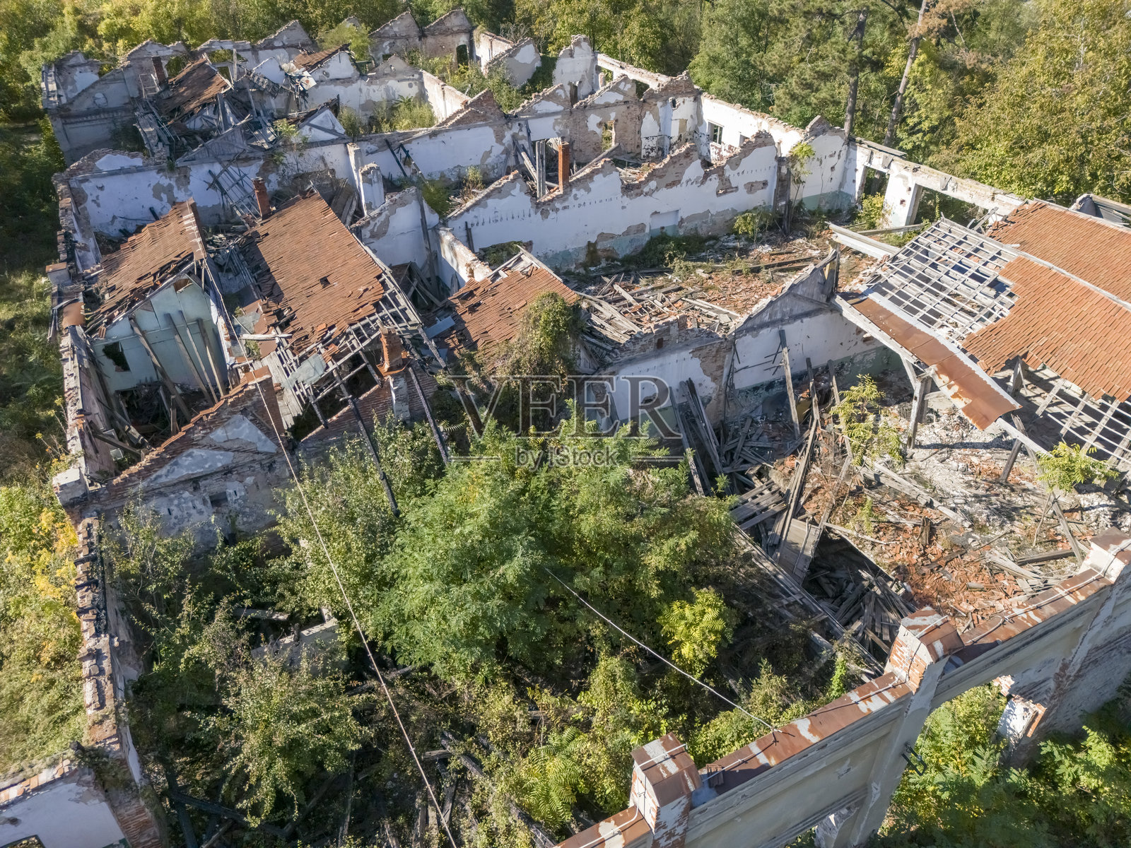 破败的旧工业照片摄影图片