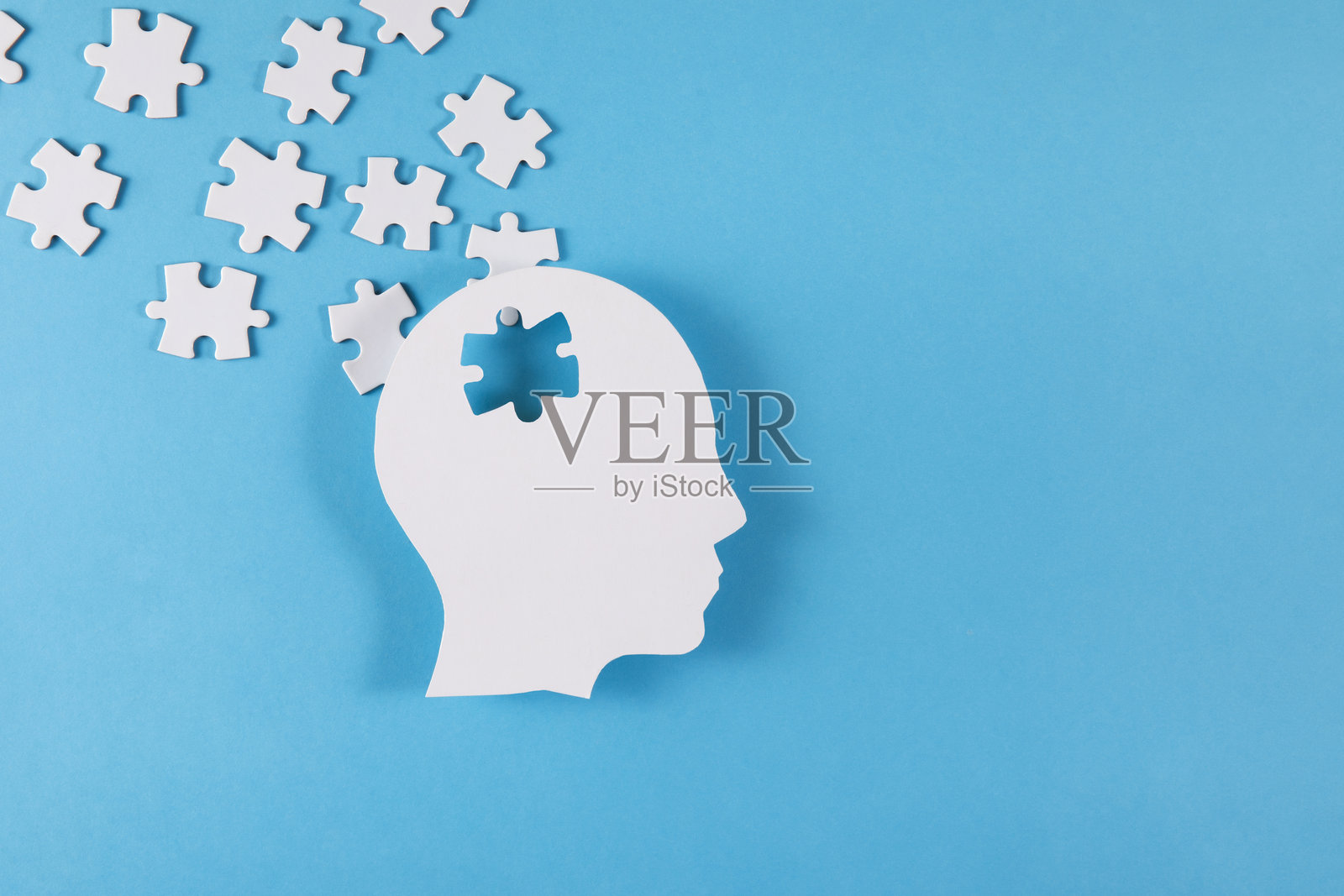 心理健康概念照片摄影图片