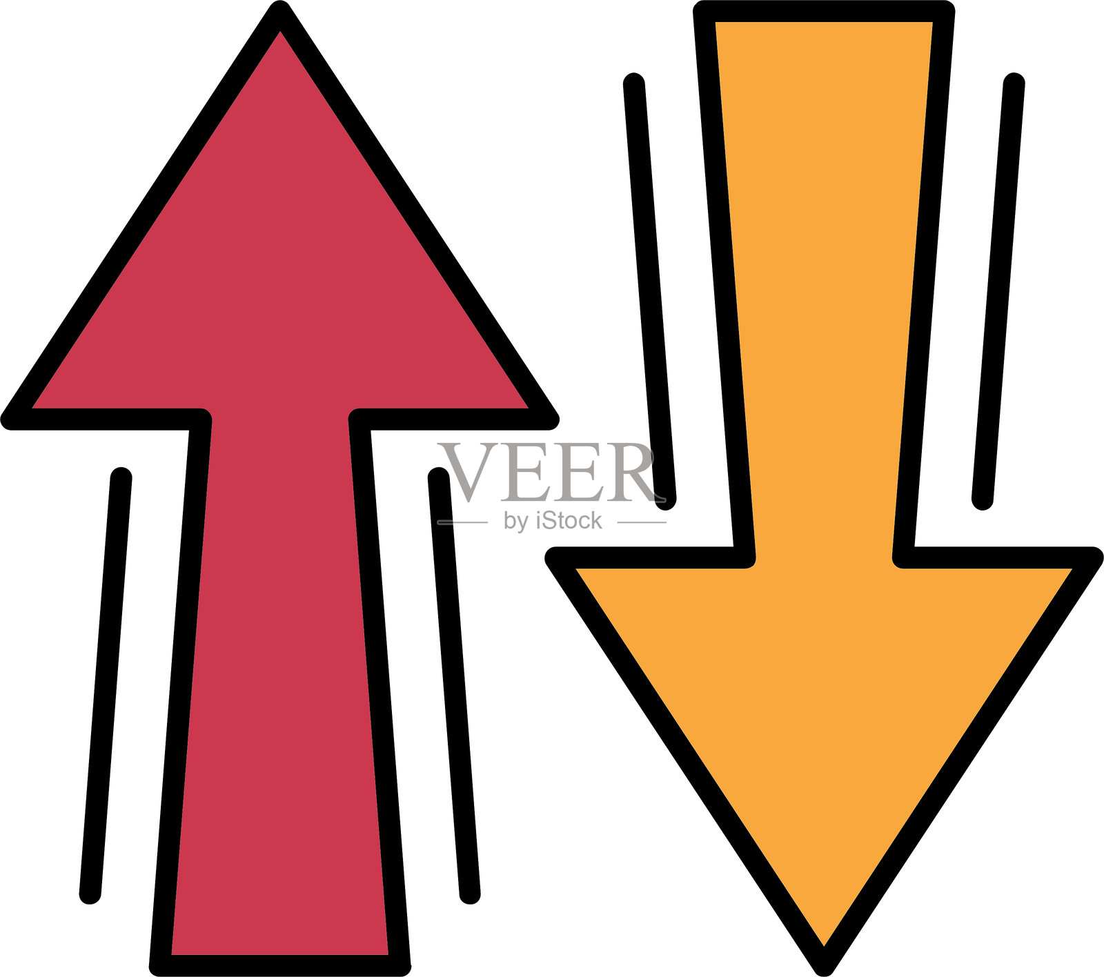 标志线填充图标设计插画图片素材