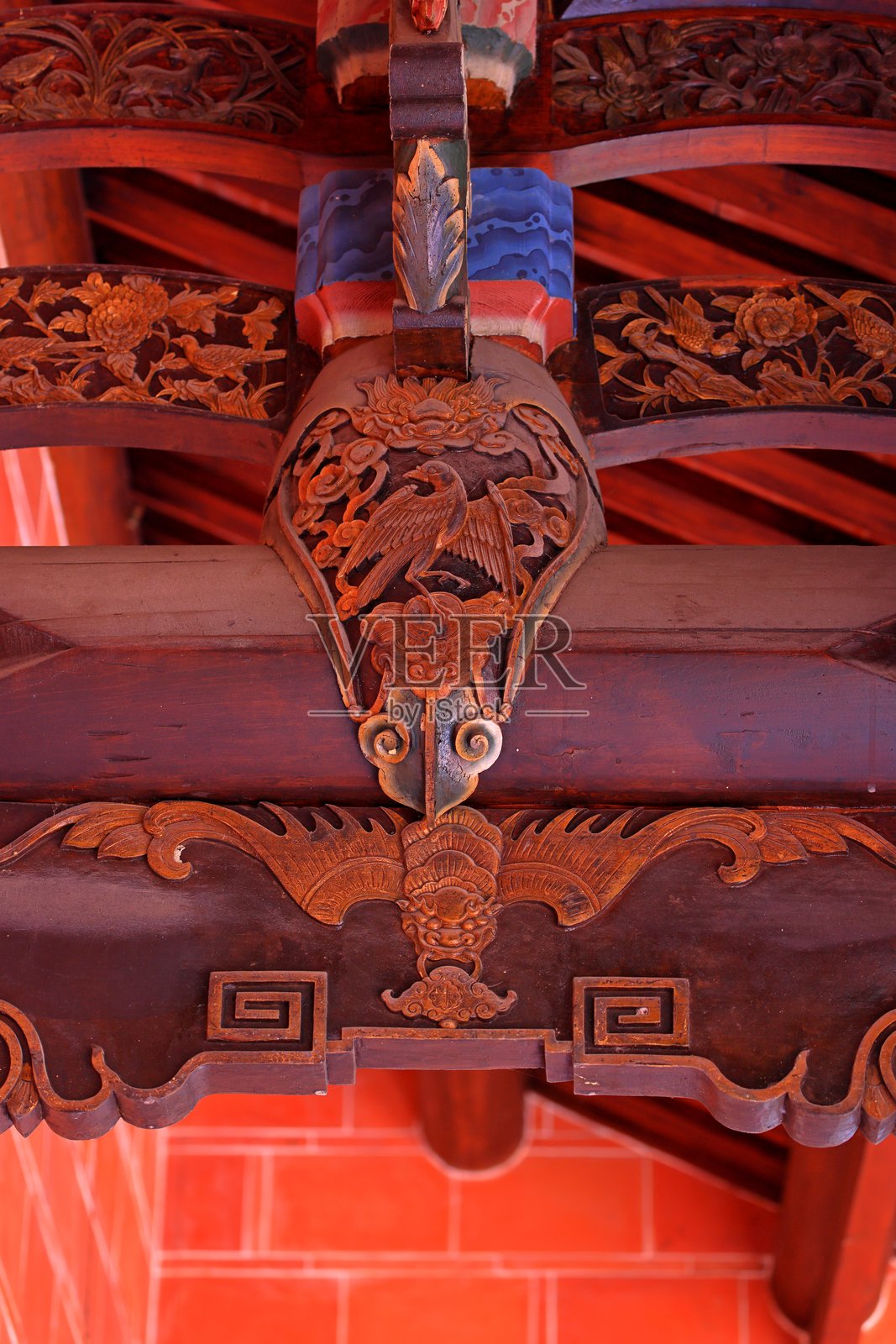 五峰林家园，优雅的豪宅与经典的中国园林建筑照片摄影图片