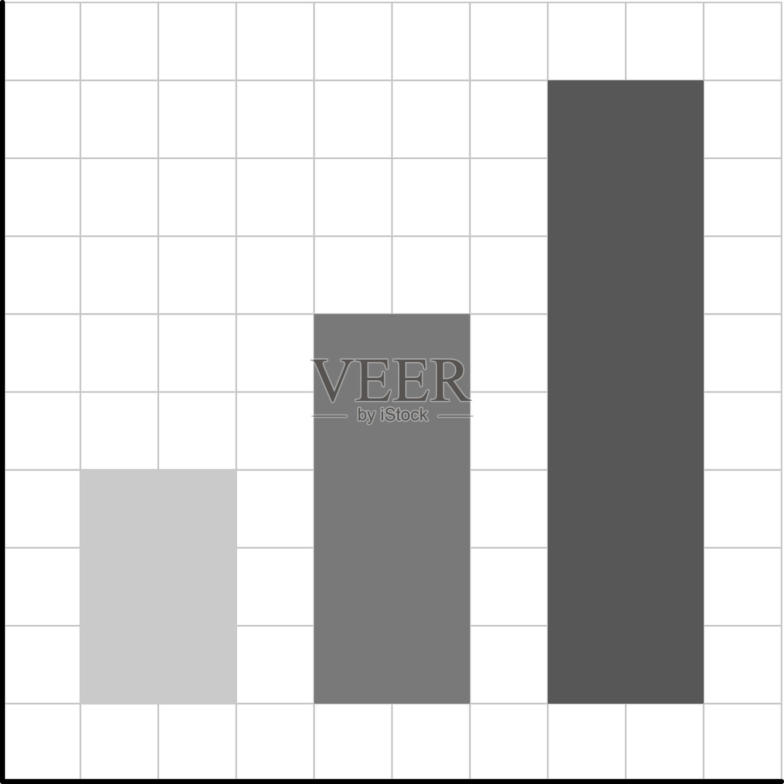 商业图表和图标。矢量商业信息图表 - 统计和数据，图表，货币，上下箭头，财务图表，经济下滑。插画图片素材