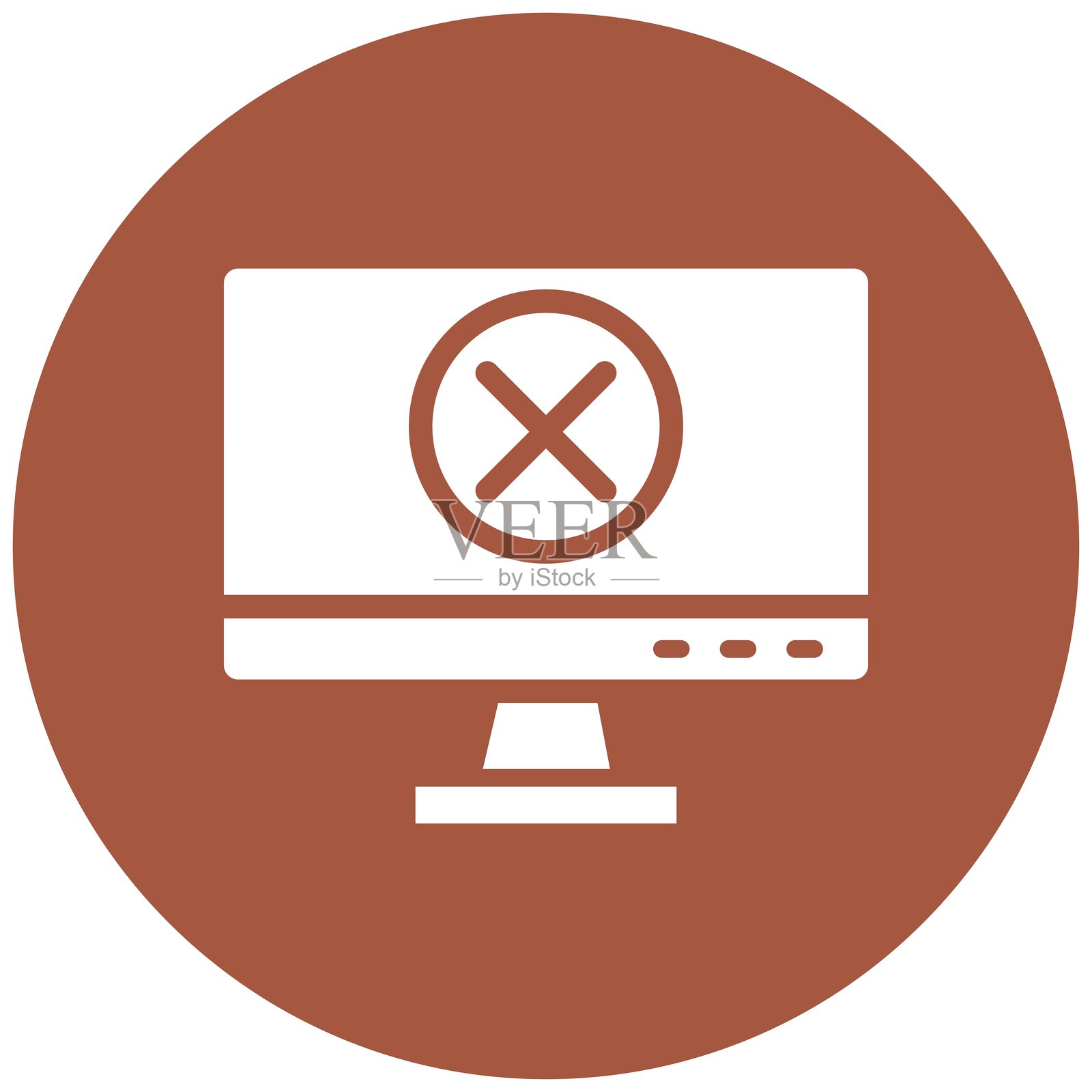 错误向量图标设计插图插画图片素材