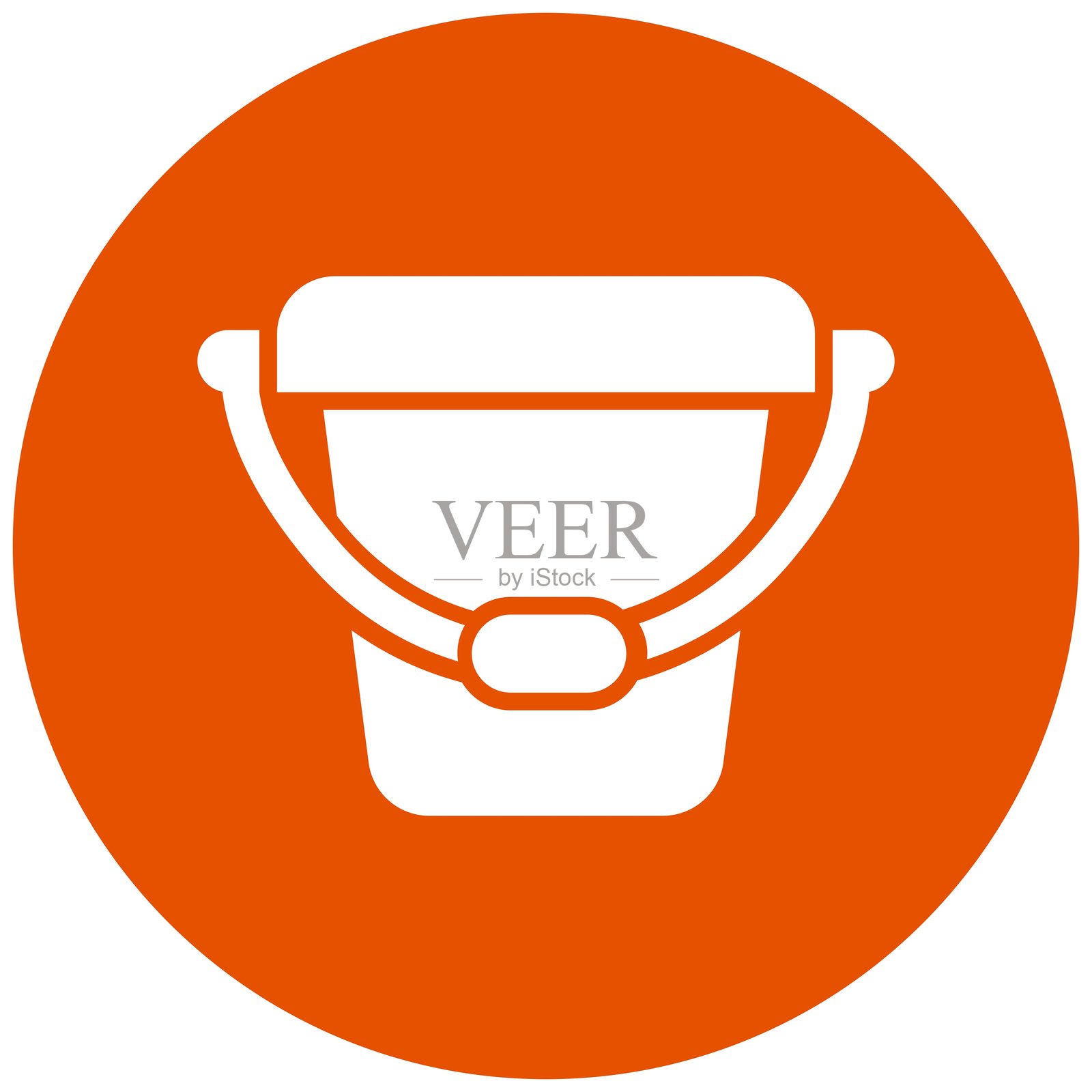 桶的矢量图标设计插图插画图片素材