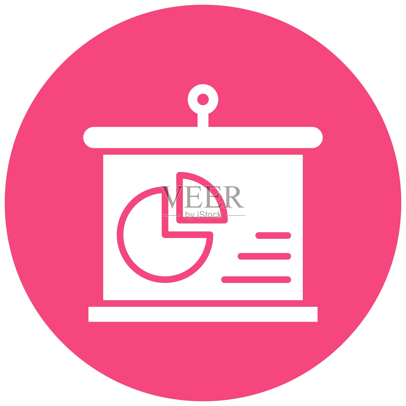 饼图矢量图标设计插图插画图片素材