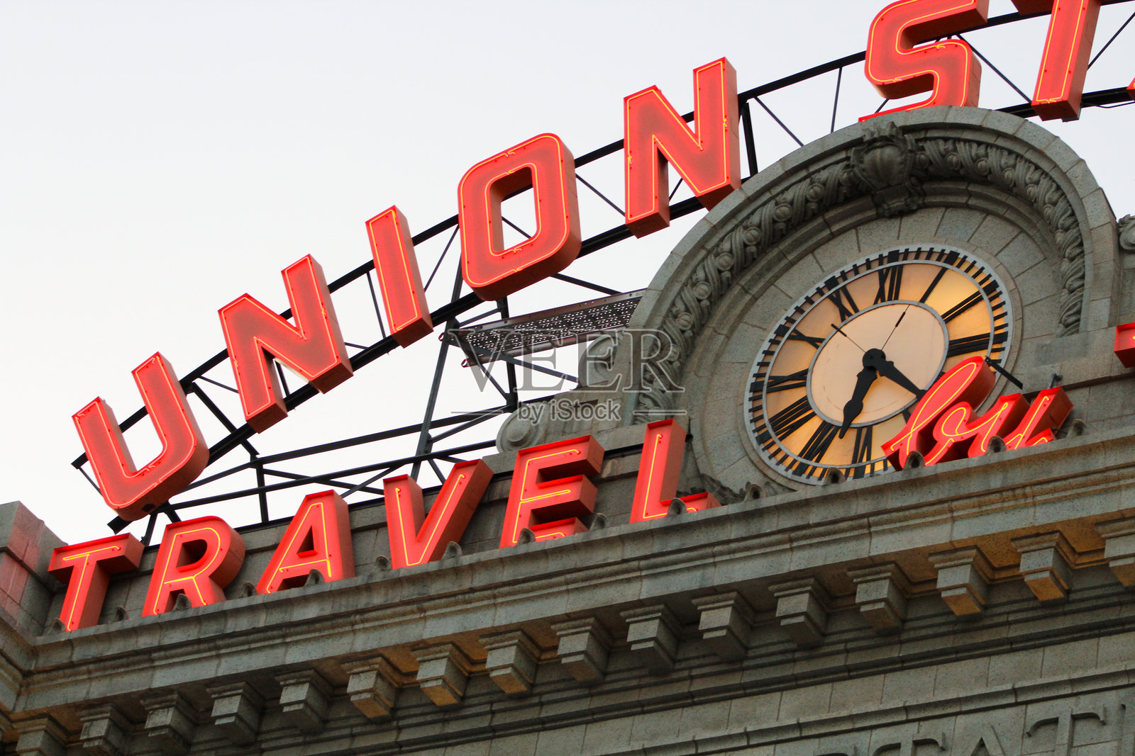 丹佛，联合车站照片摄影图片