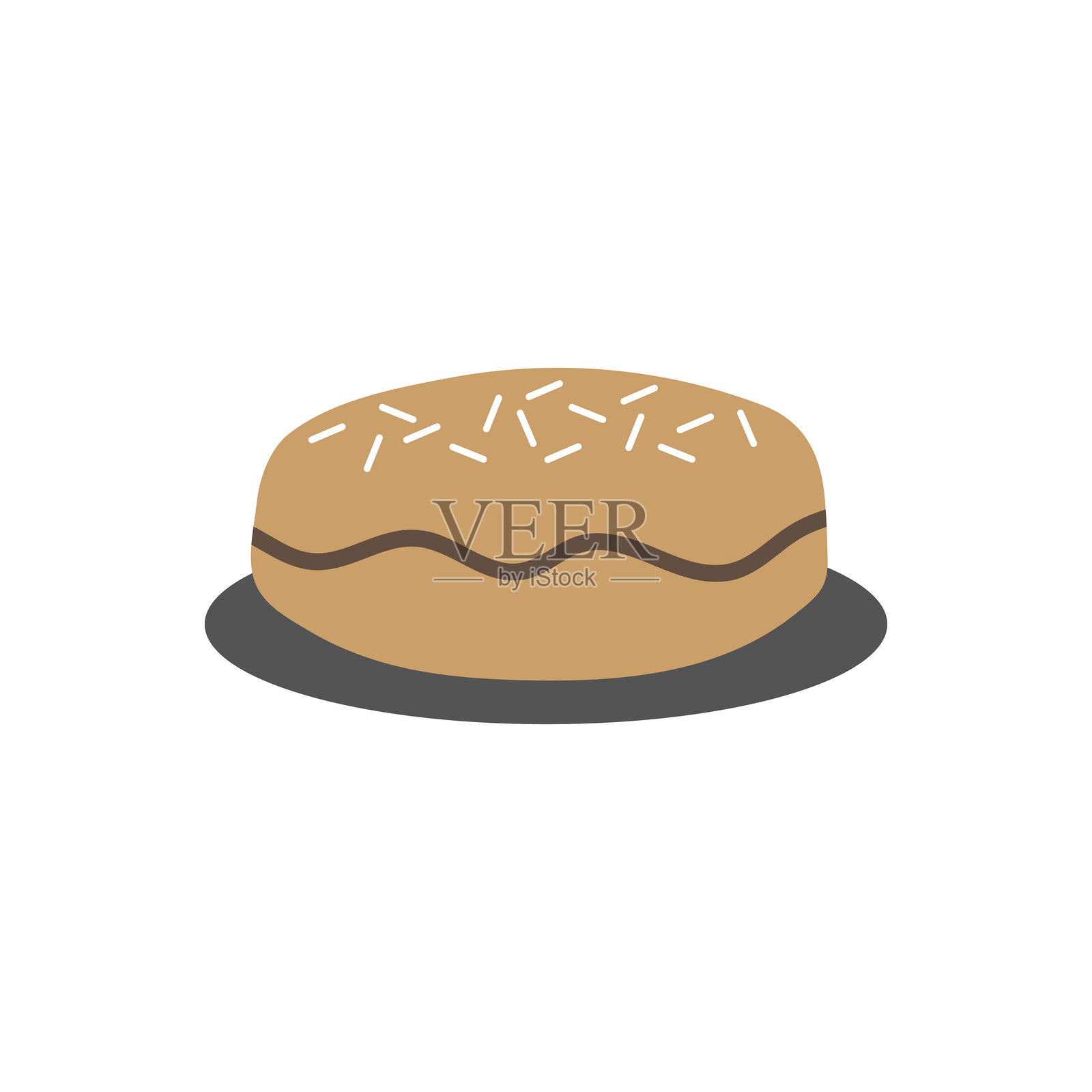 面包图标设计。食品矢量图插画图片素材