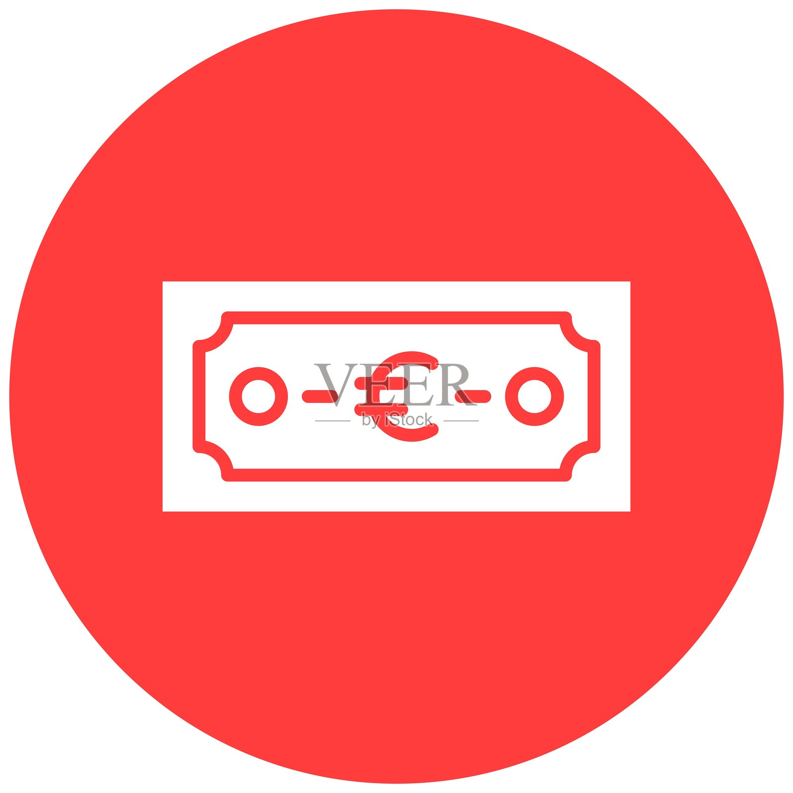 欧元矢量图标设计插图插画图片素材