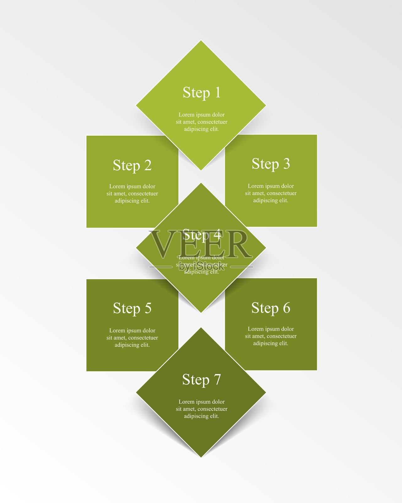 矢量商务演示模板插画图片素材