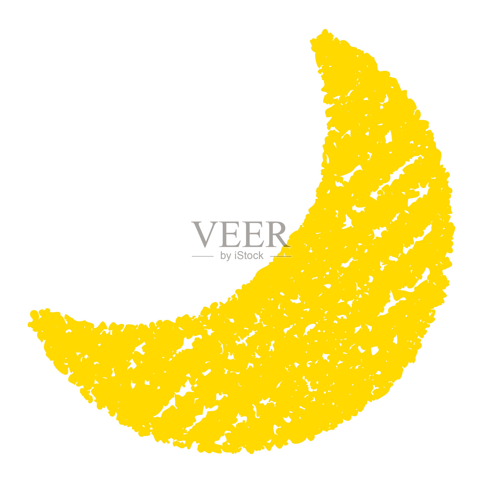 用蜡笔画的月亮插图插画图片素材