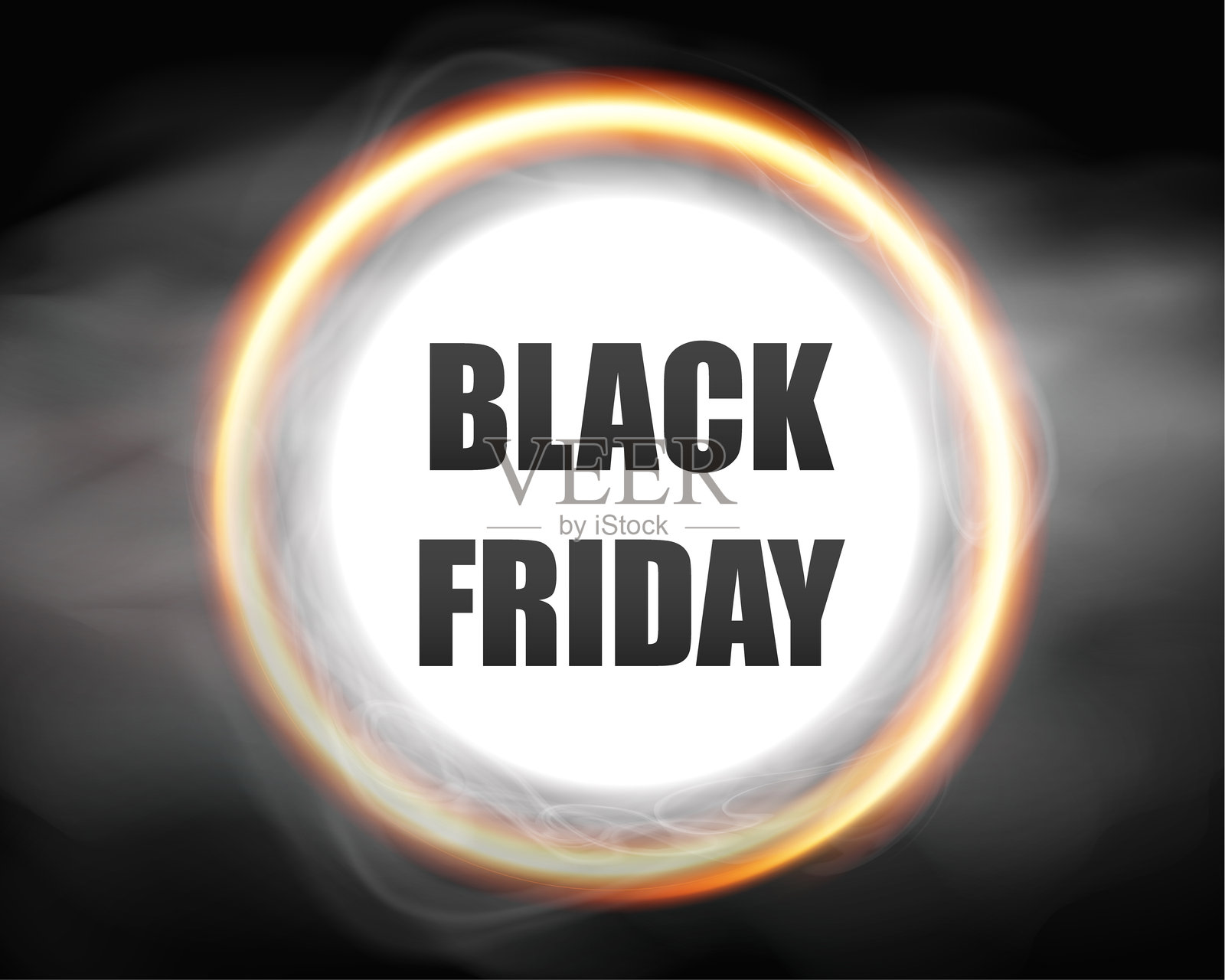 黑色星期五促销横幅。传单布局模板。矢量插图。照片摄影图片