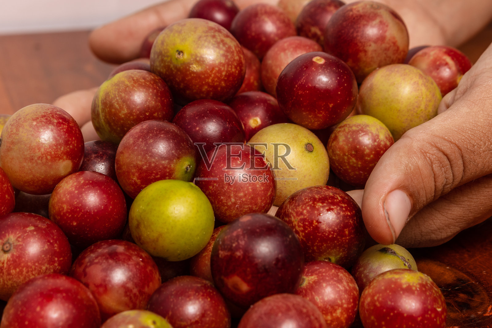 卡姆卡姆，亚马逊水果，在秘鲁和世界各地消费照片摄影图片