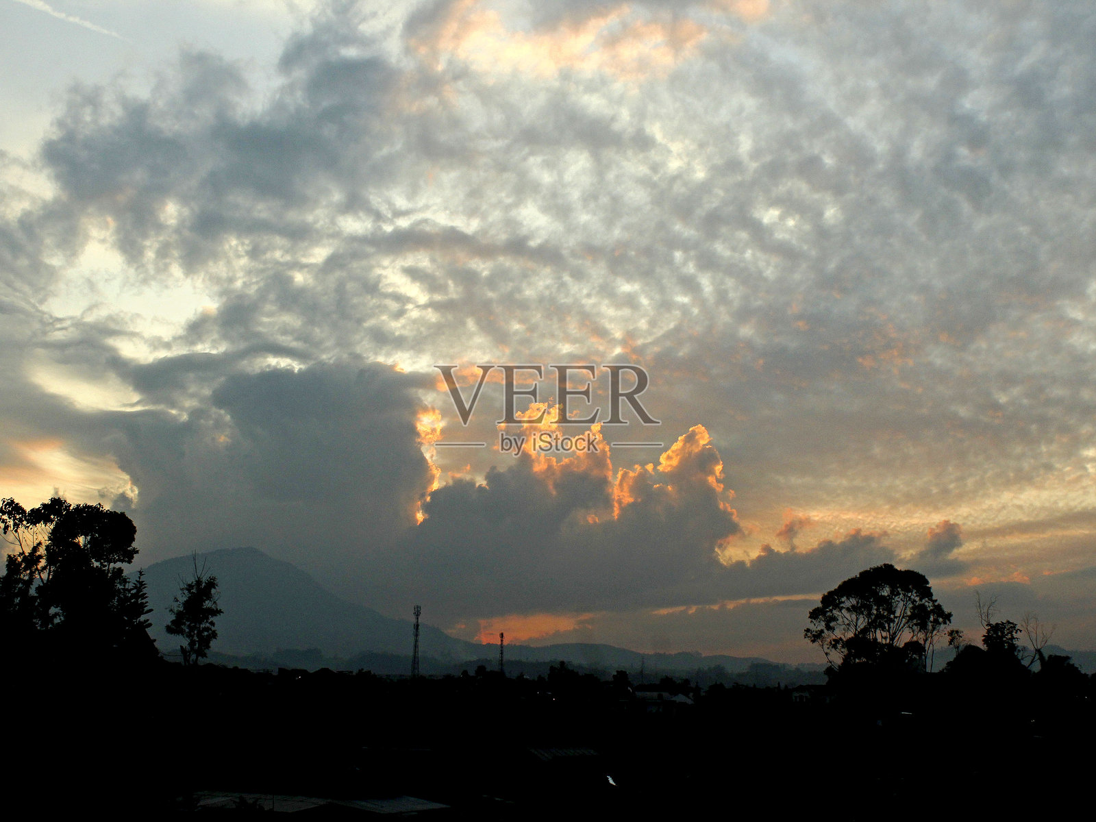 日落照片摄影图片