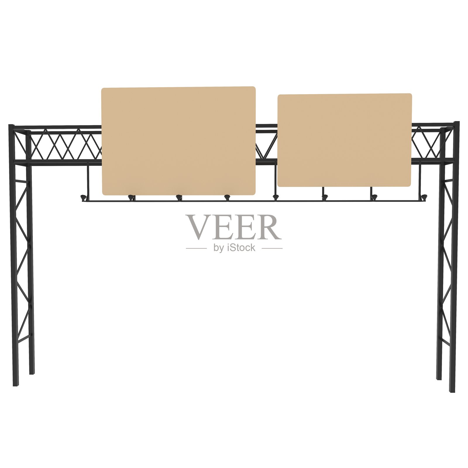 公路路牌孤立在白色背景上照片摄影图片