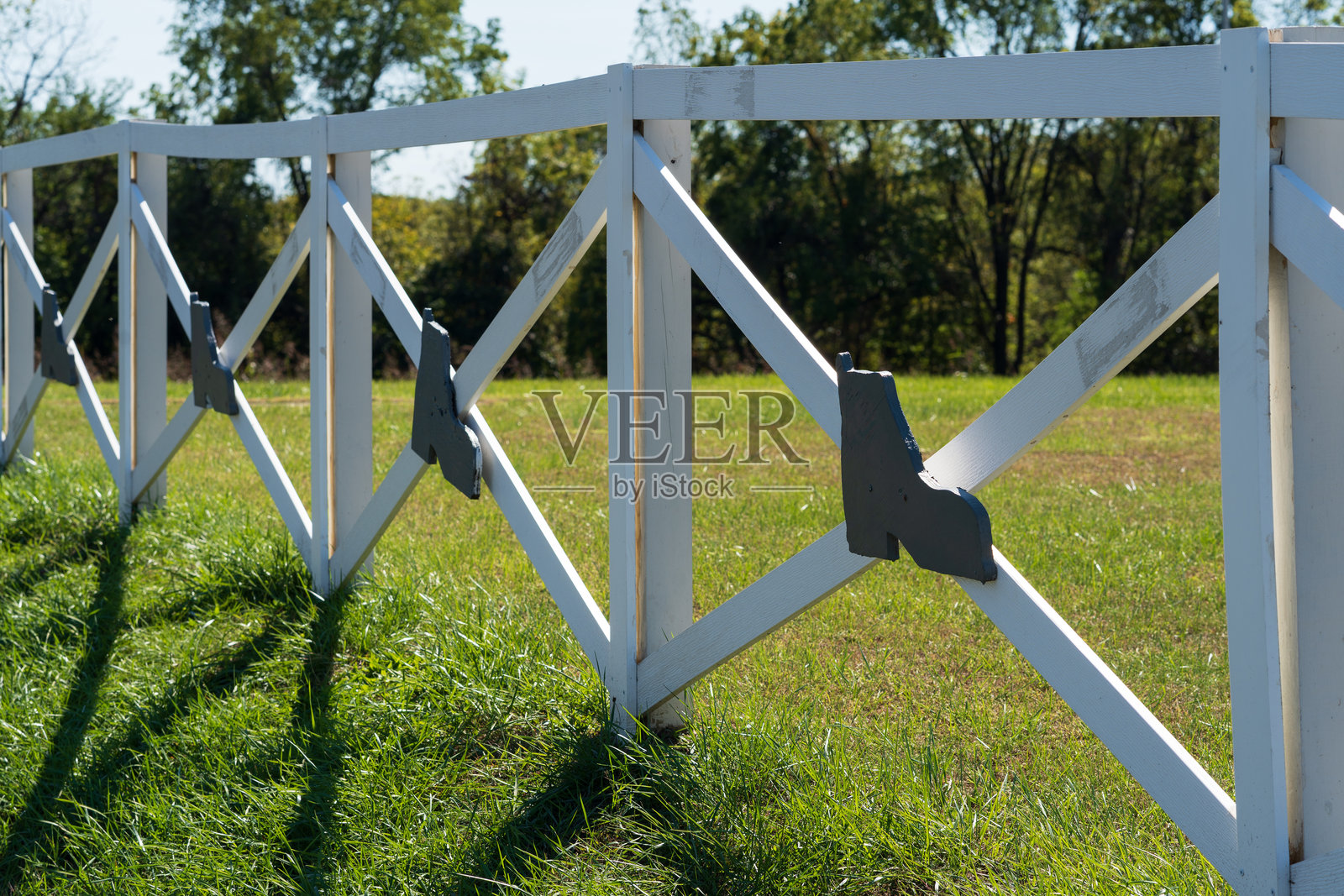 海恩斯鞋屋围栏照片摄影图片