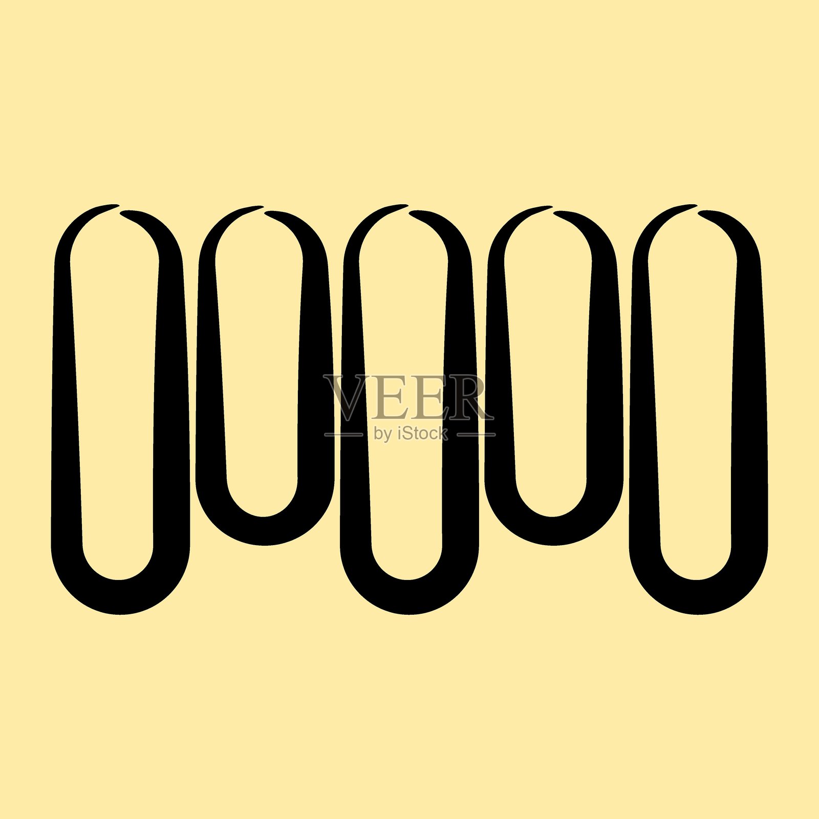 图标条形码。条形码和二维码元素。手绘风格的图标。适合用于印刷品、海报、标志、广告、信息图等。插画图片素材