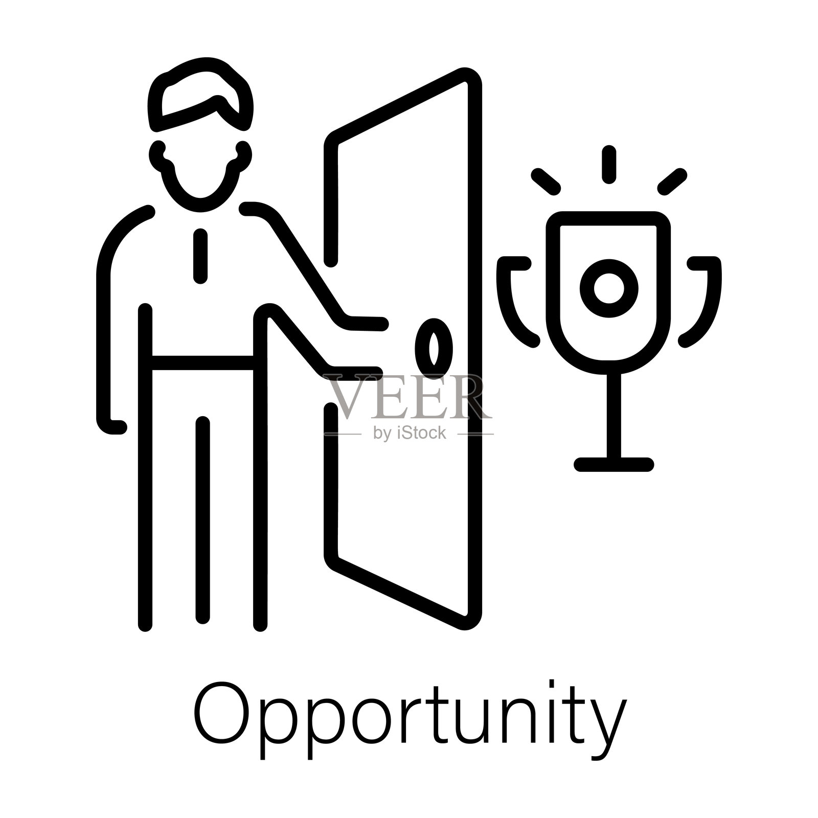 机会插画图片素材