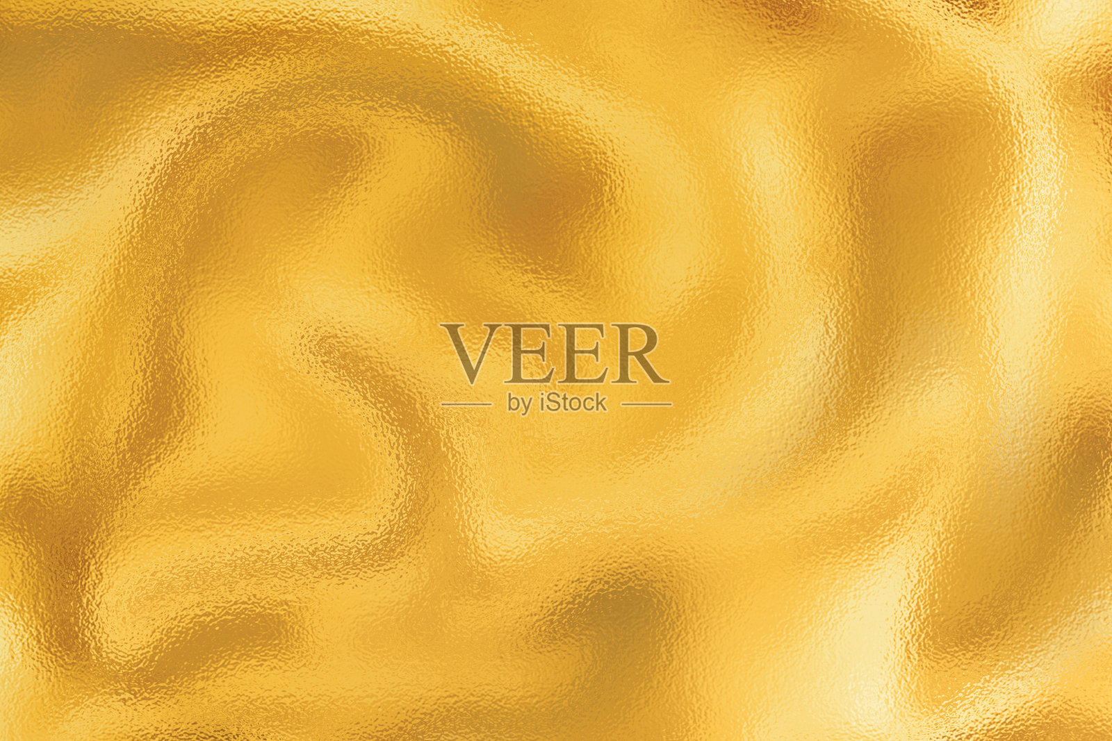 青铜箔纹理背景。金属壁纸。抽象奢华横幅。模糊效果。插图。照片摄影图片