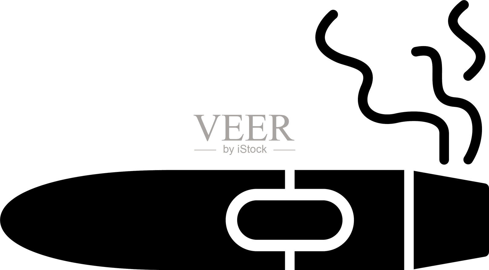 雪茄图标设计插画图片素材