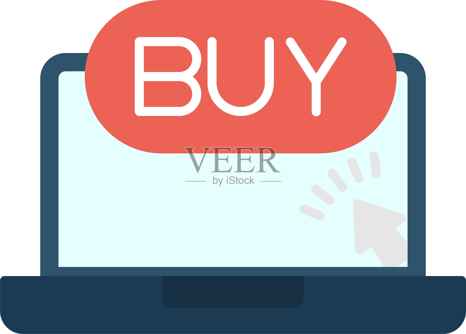 购买扁平图标设计插画图片素材