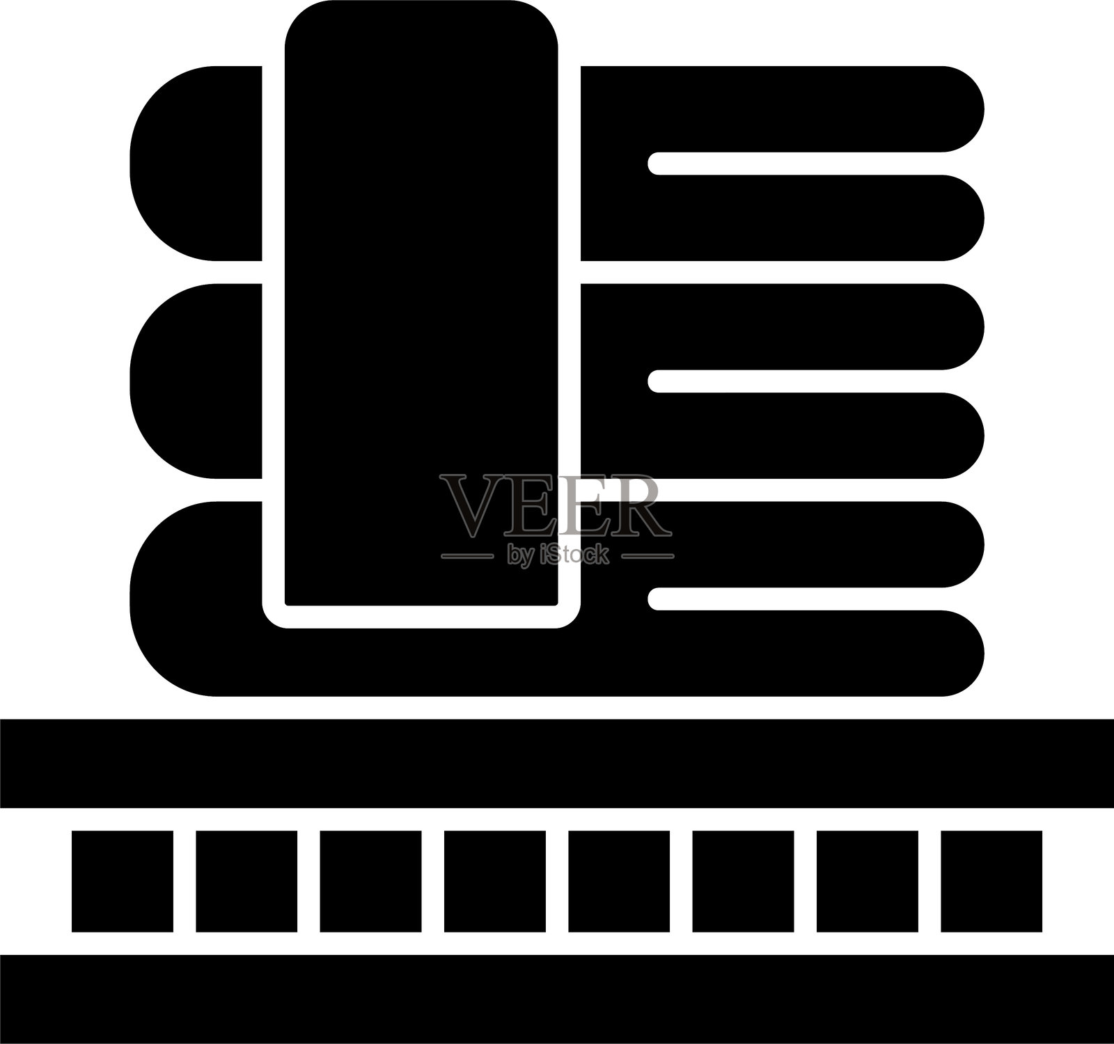 毛毯图标设计插画图片素材