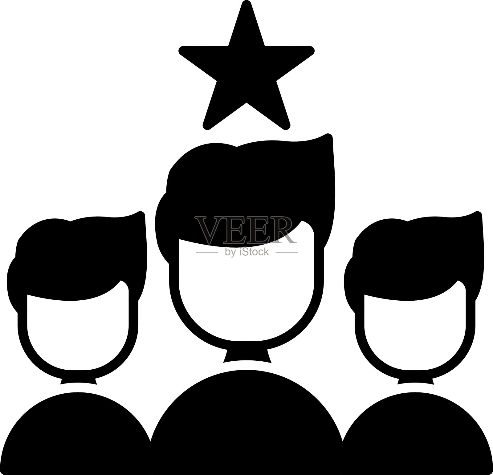 领导者图标设计插画图片素材